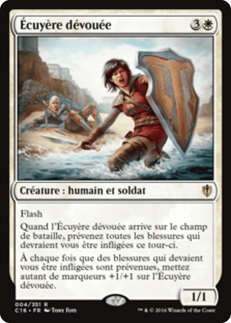 Écuyère dévouée — Commander 2016 — Magic: The Gathering