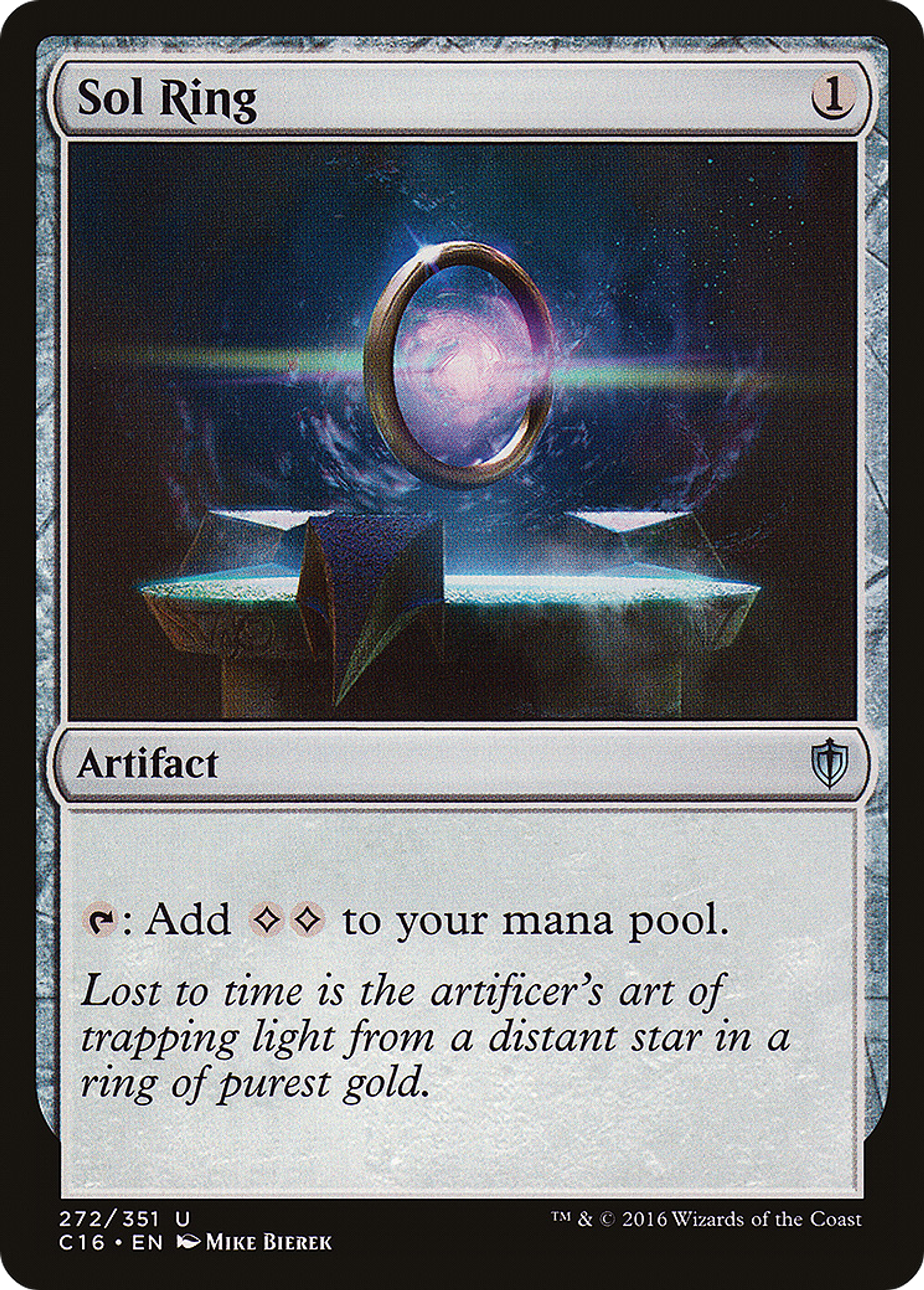 Sol Ring — Commander 2016 — Magic: The Gathering