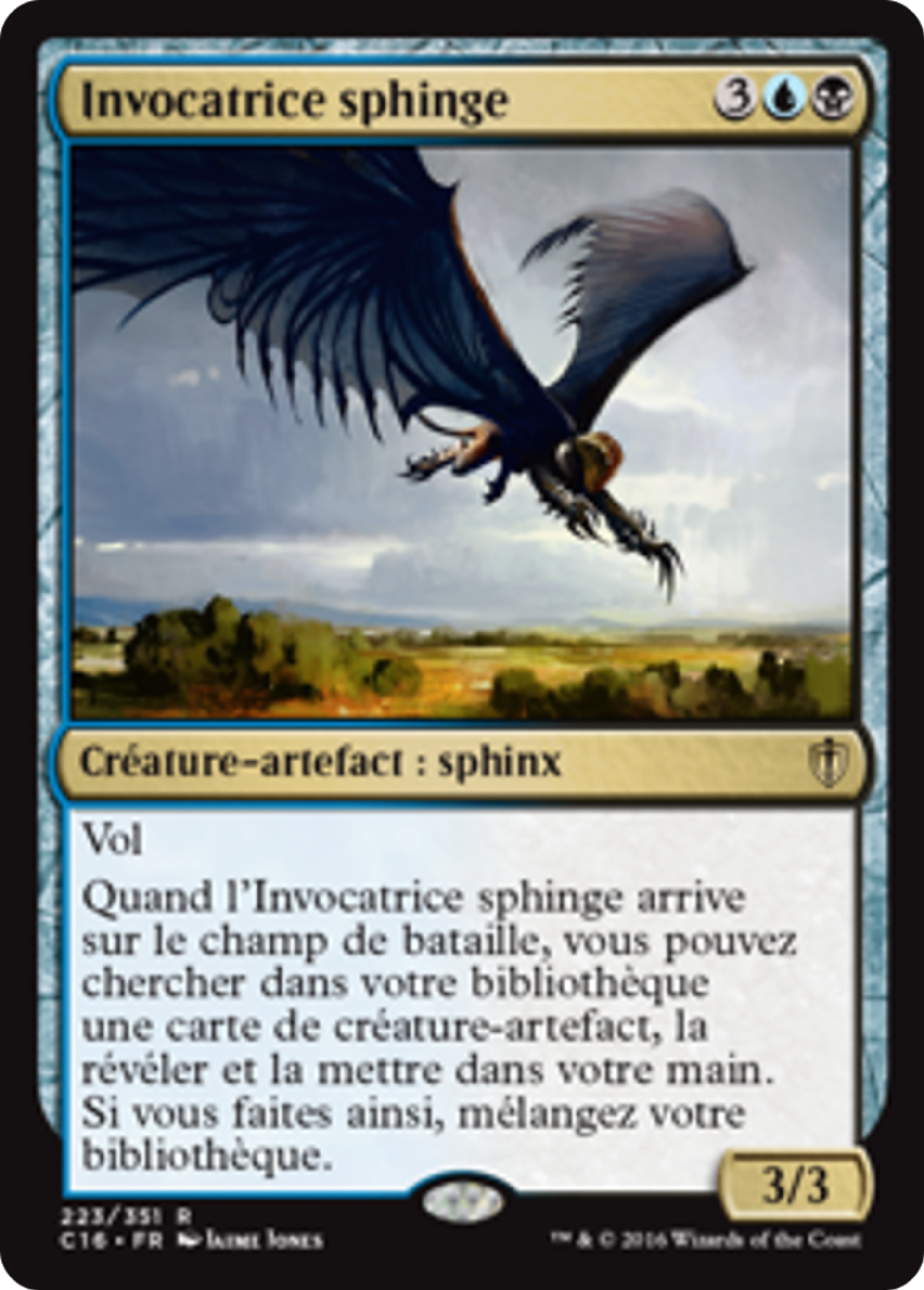 Invocatrice sphinge — Commander 2016 — Magic: The Gathering