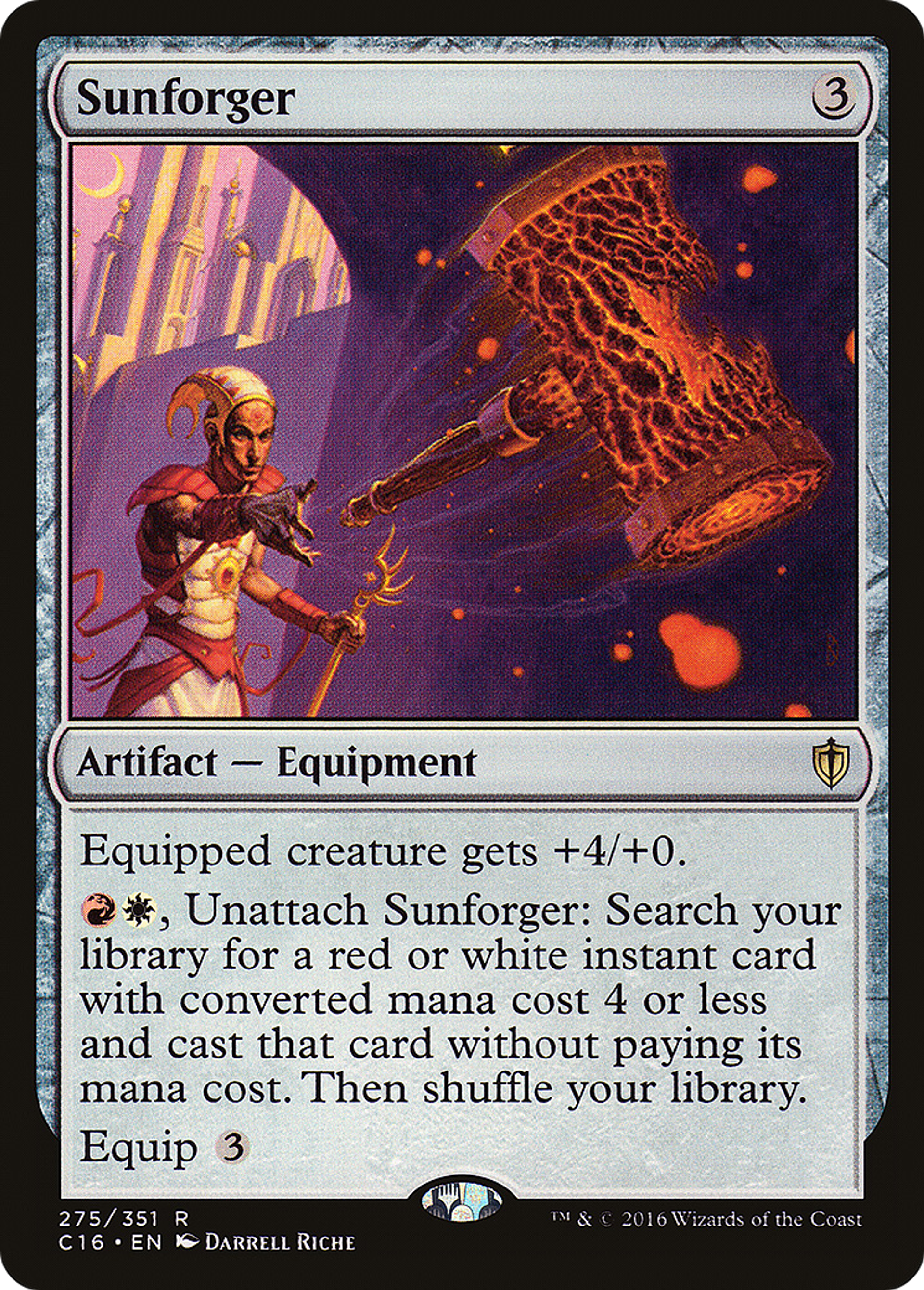 Sunforger — Commander 2016 — Magic: The Gathering