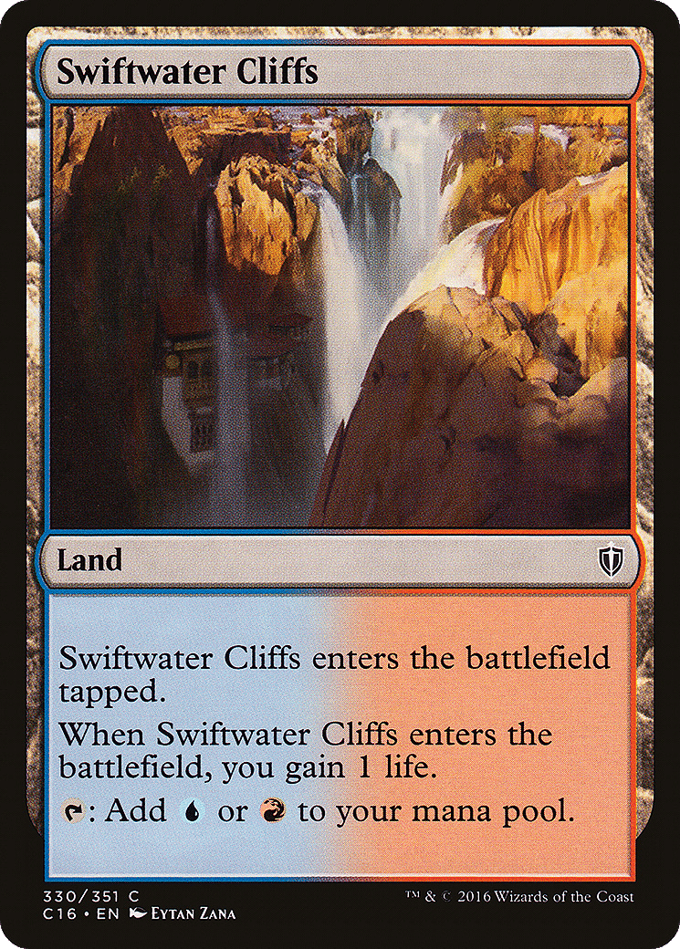 Swiftwater Cliffs — Commander 2016 — Magic: The Gathering