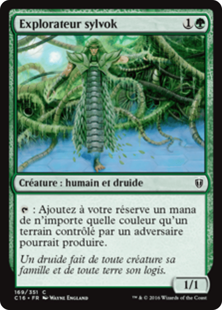 Explorateur sylvok — Commander 2016 — Magic: The Gathering