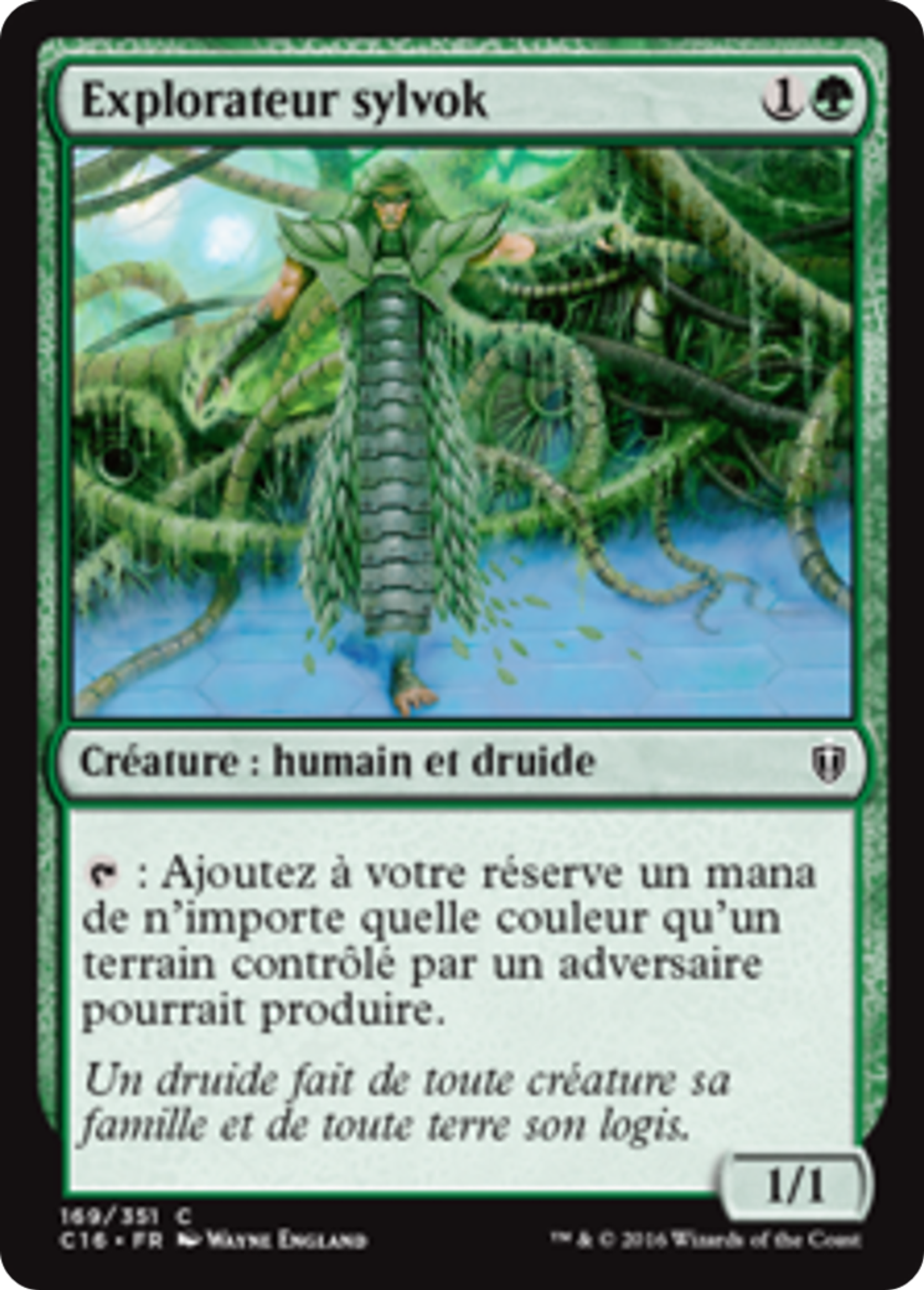 Explorateur sylvok — Commander 2016 — Magic: The Gathering