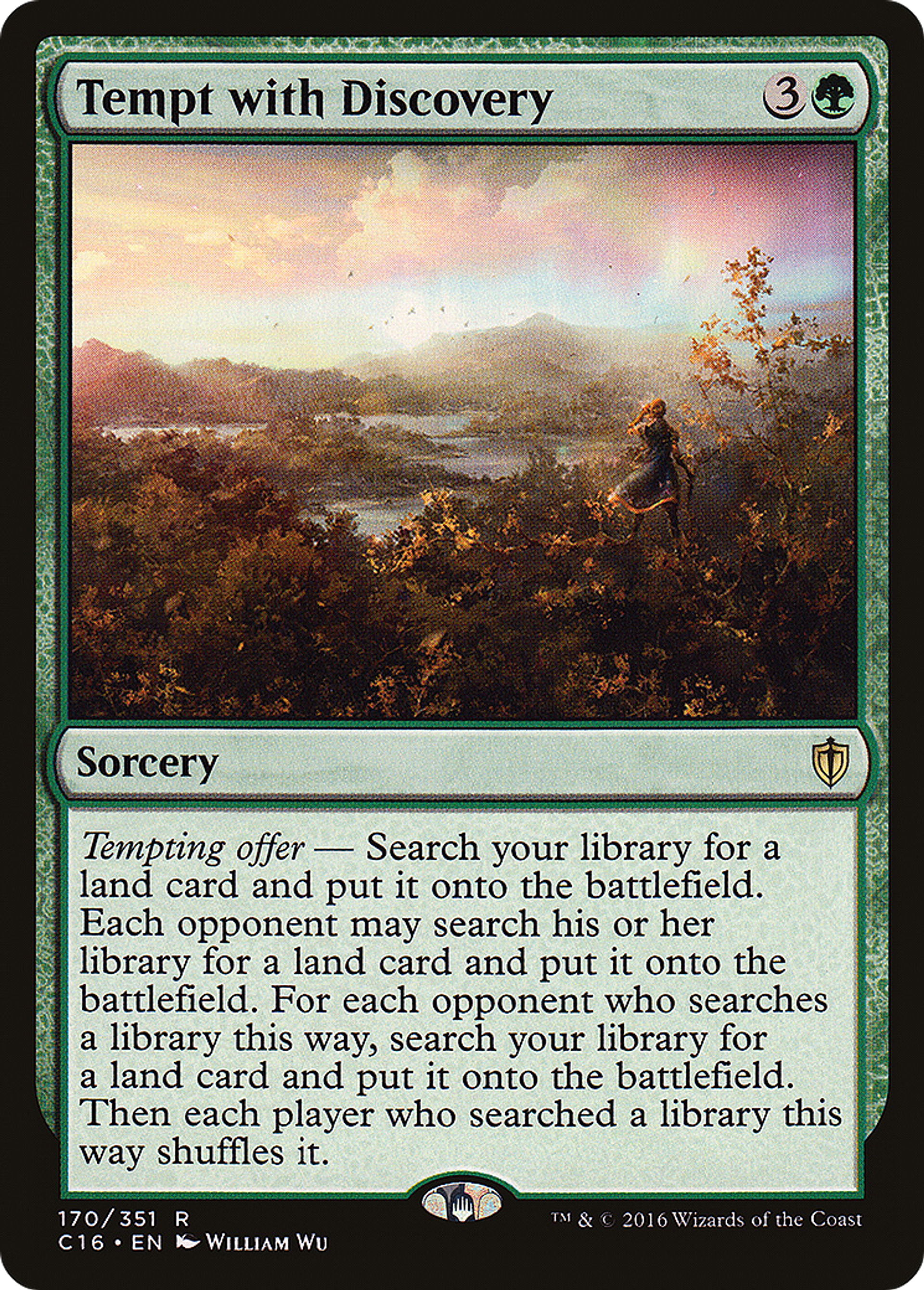 Tempt with Discovery — Commander 2016 — Magic: The Gathering