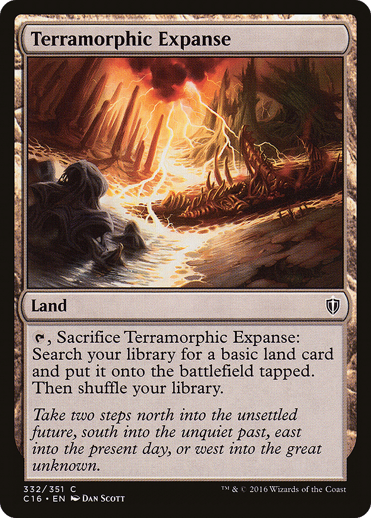 Terramorphic Expanse — Commander 2016 — Magic: The Gathering