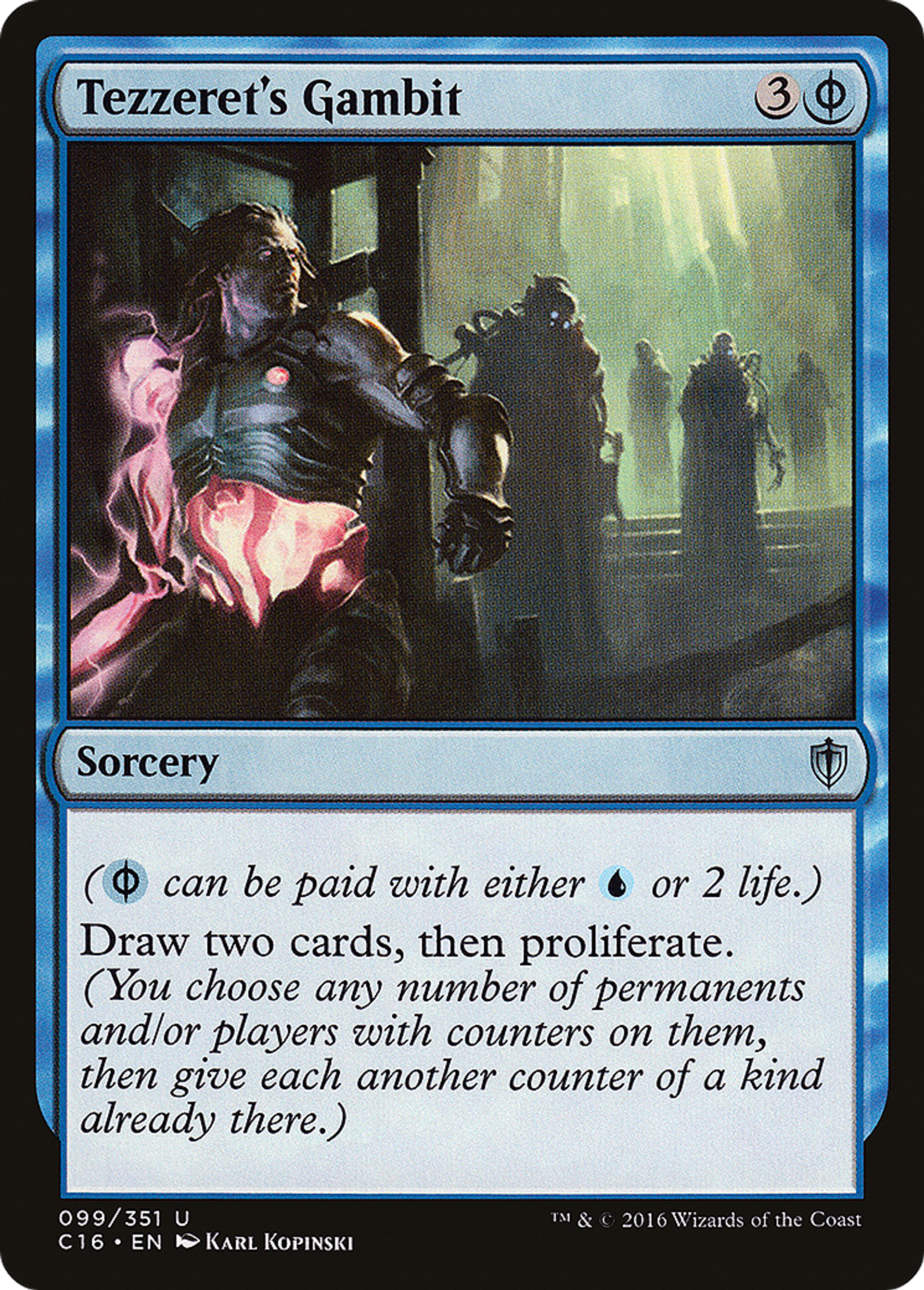 Tezzeret's Gambit — Commander 2016 — Magic: The Gathering
