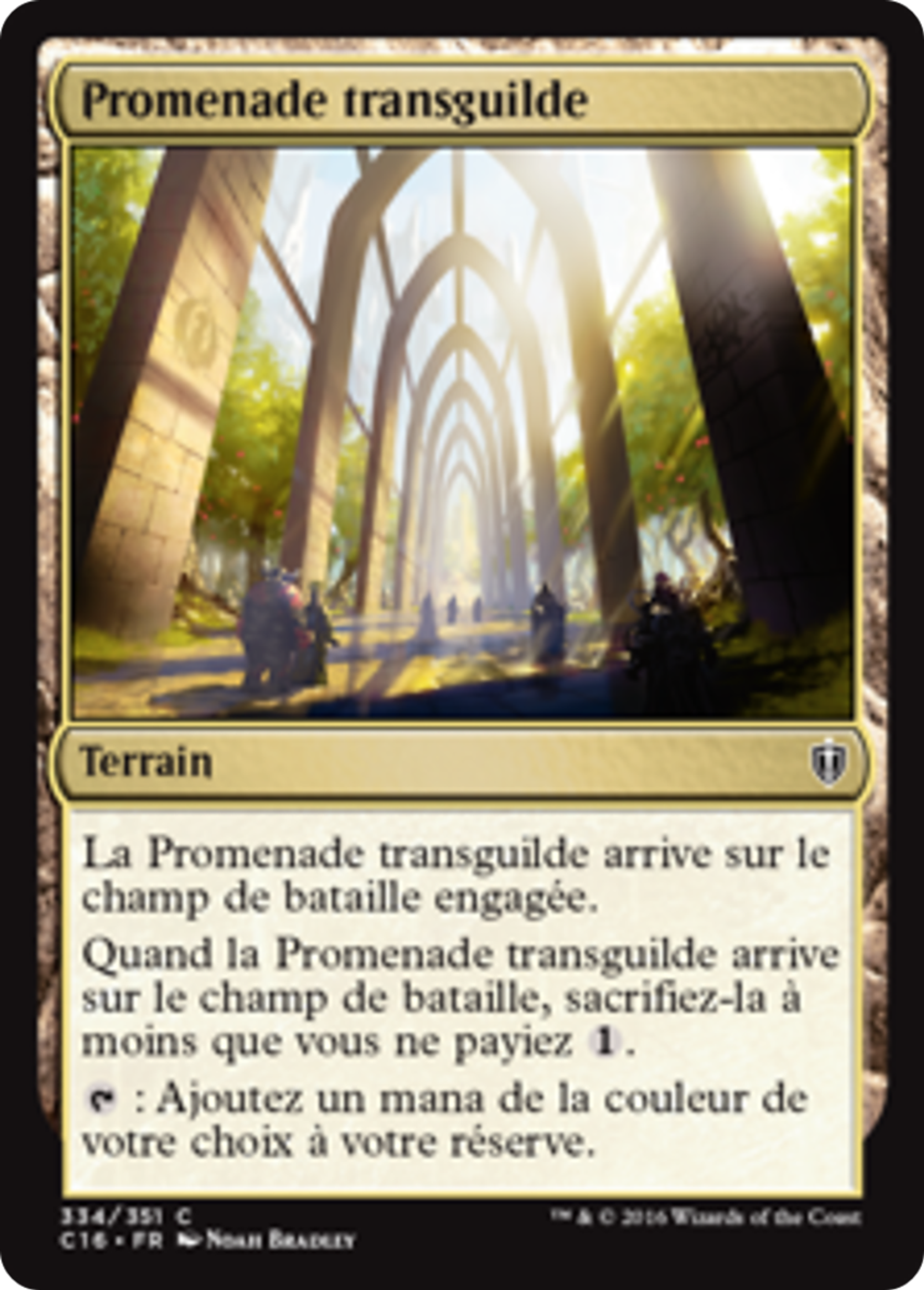 Promenade transguilde — Commander 2016 — Magic: The Gathering