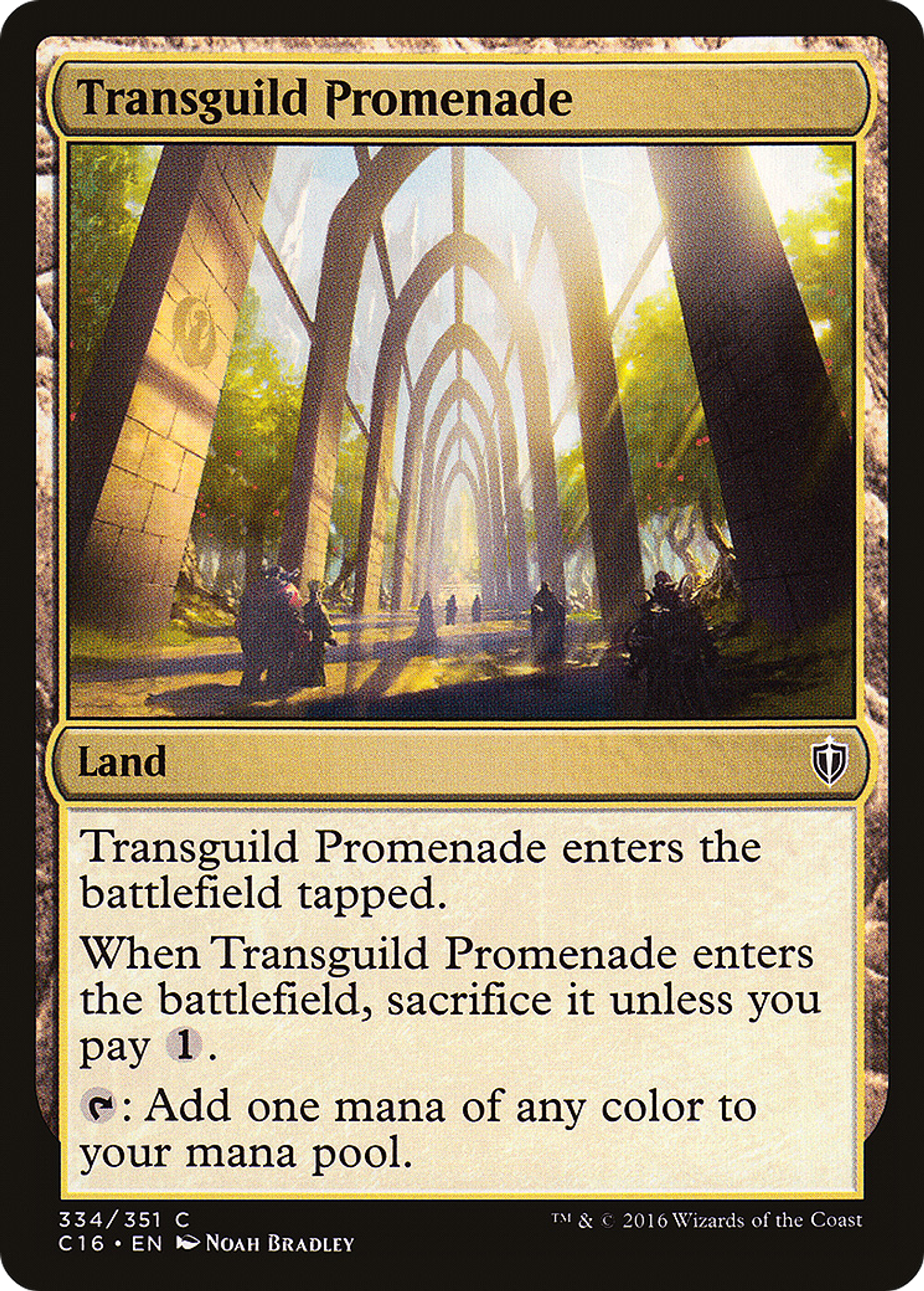 Transguild Promenade — Commander 2016 — Magic: The Gathering