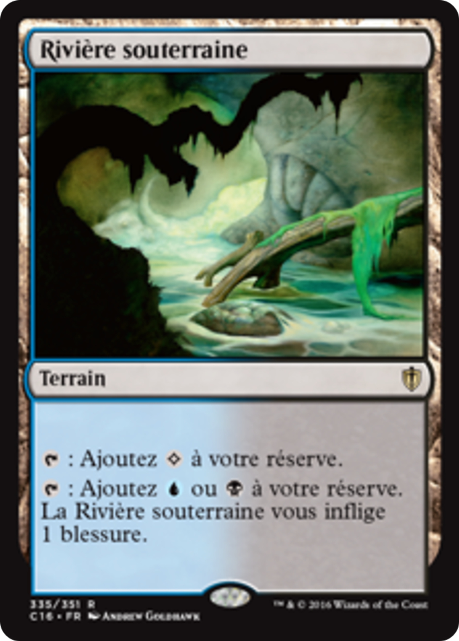 Rivière souterraine — Commander 2016 — Magic: The Gathering