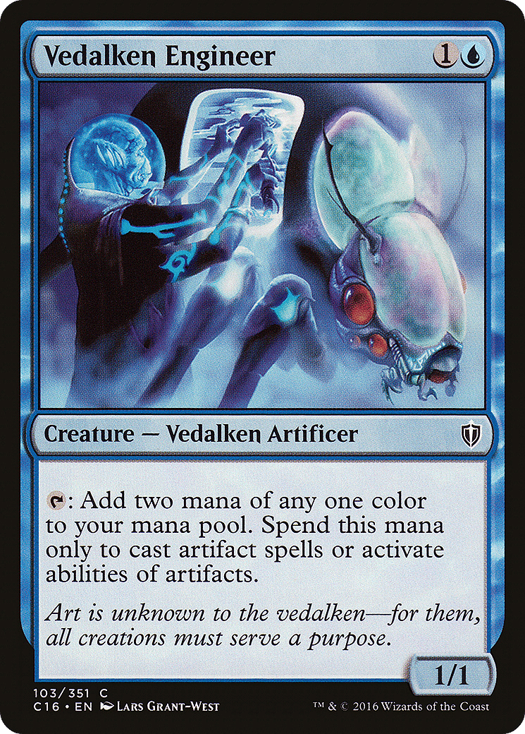 Vedalken Engineer — Commander 2016 — Magic: The Gathering