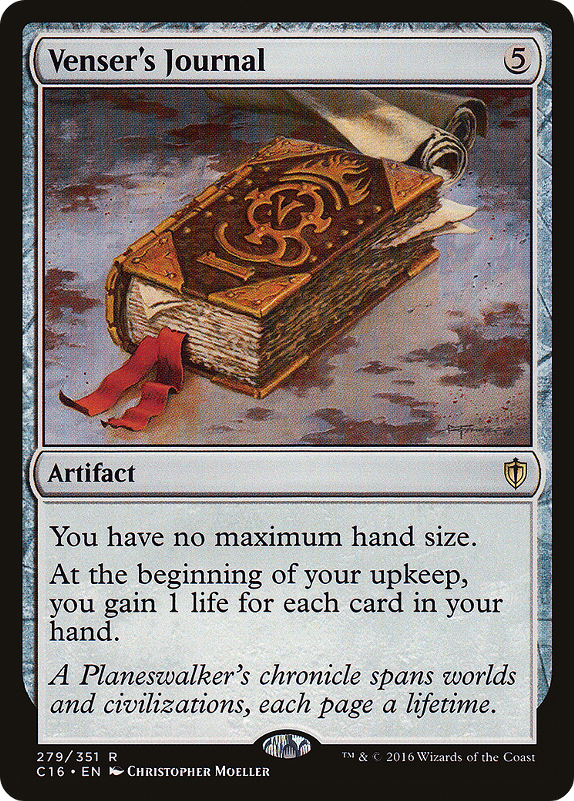 Venser's Journal — Commander 2016 — Magic: The Gathering