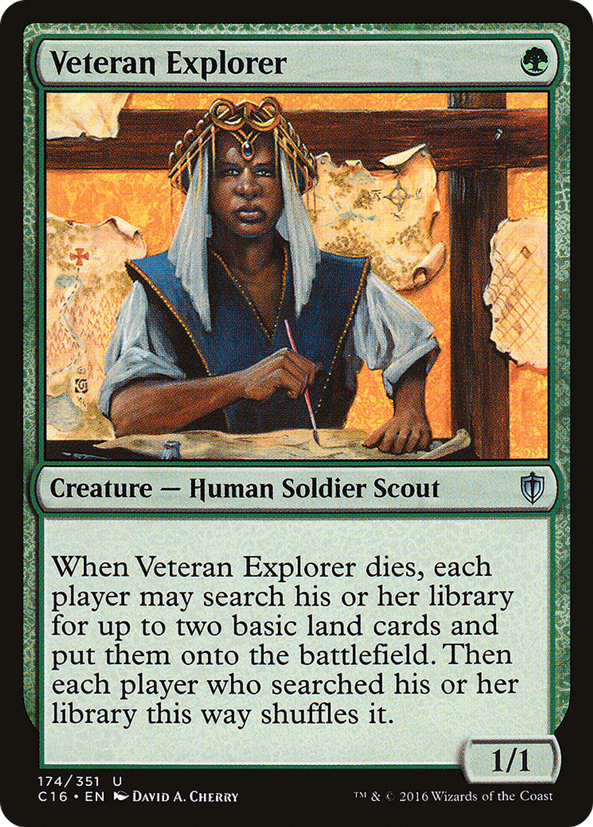 Veteran Explorer — Commander 2016 — Magic: The Gathering