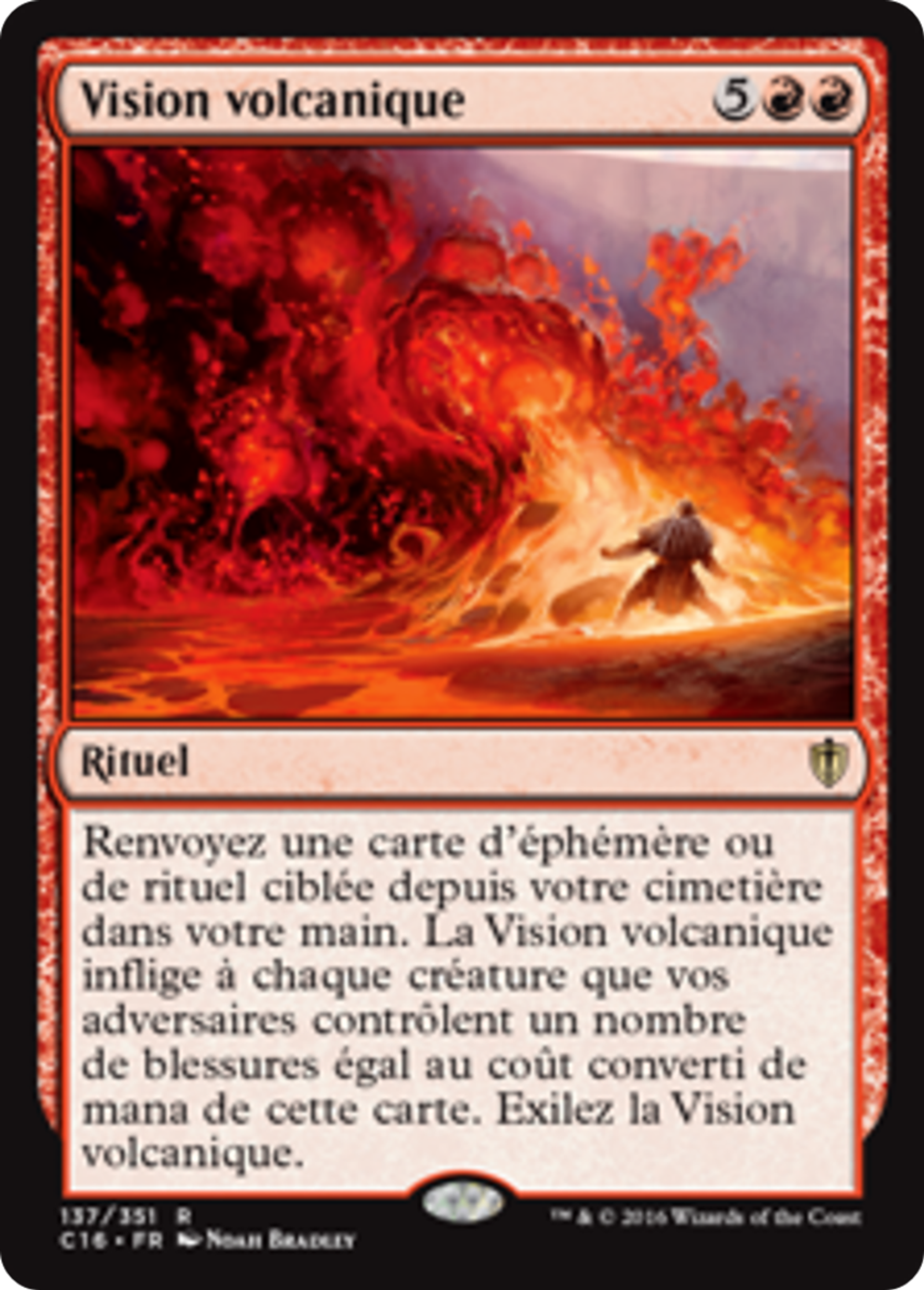 Vision volcanique — Commander 2016 — Magic: The Gathering