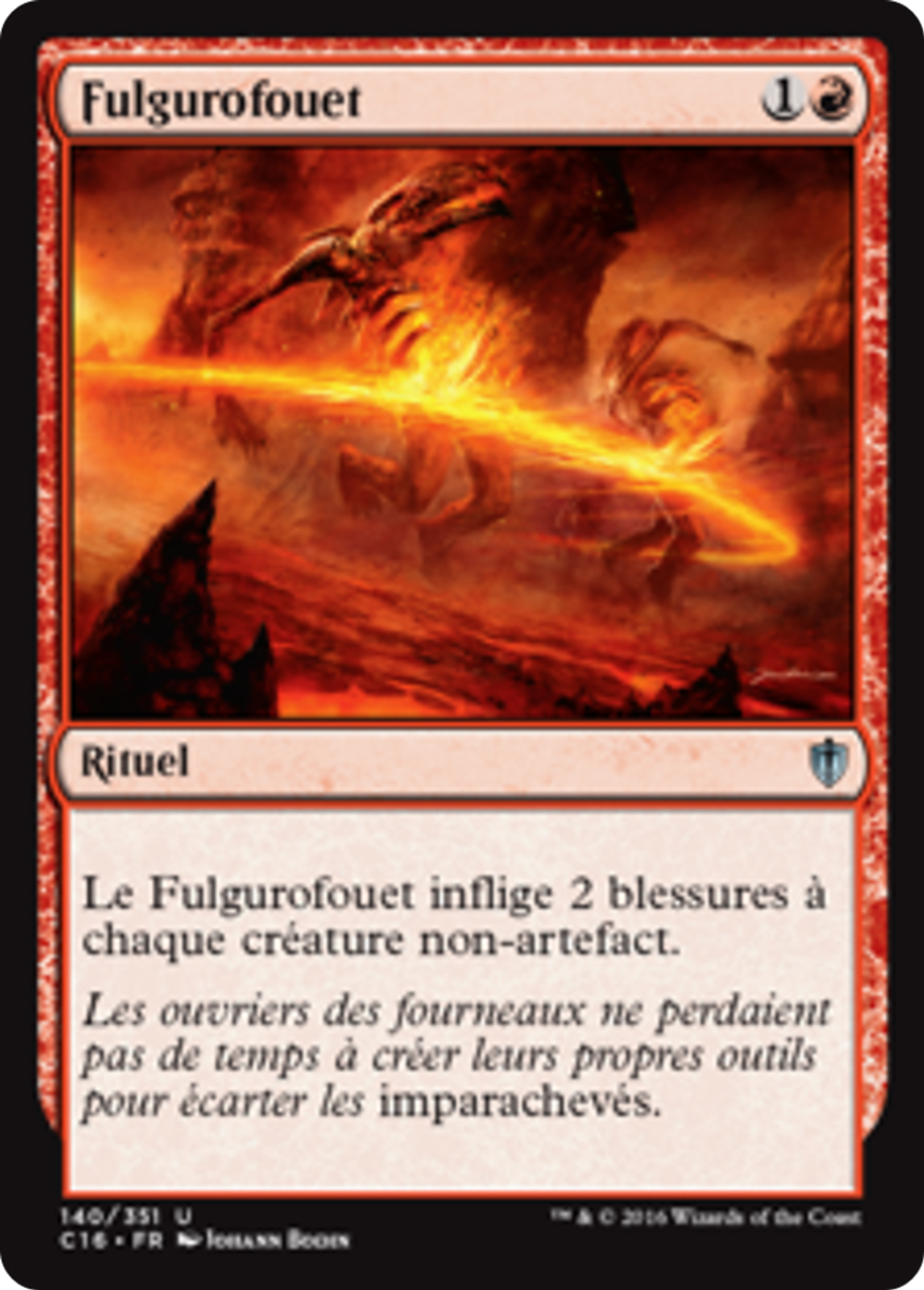 Fulgurofouet — Commander 2016 — Magic: The Gathering
