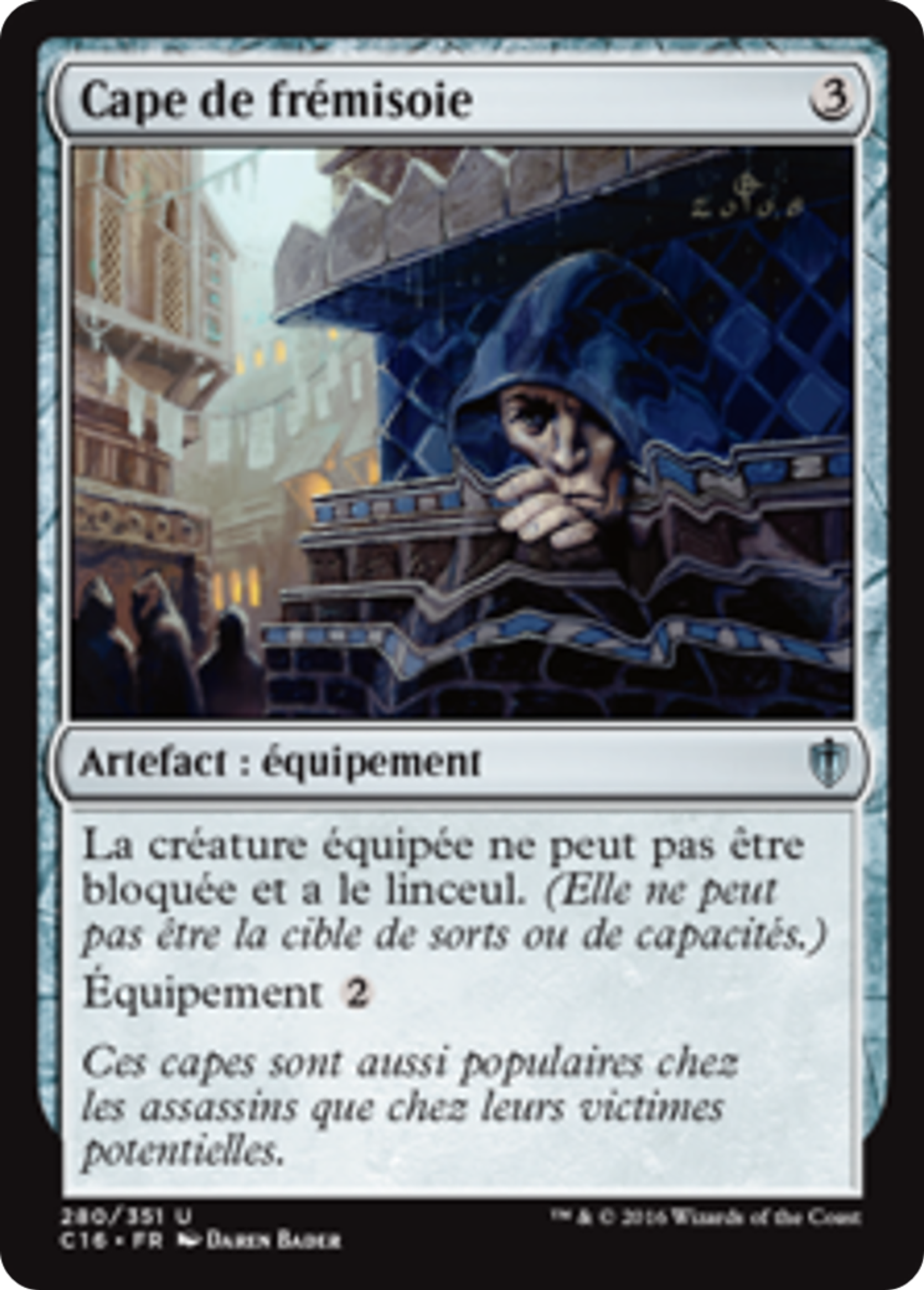 Cape de frémisoie — Commander 2016 — Magic: The Gathering