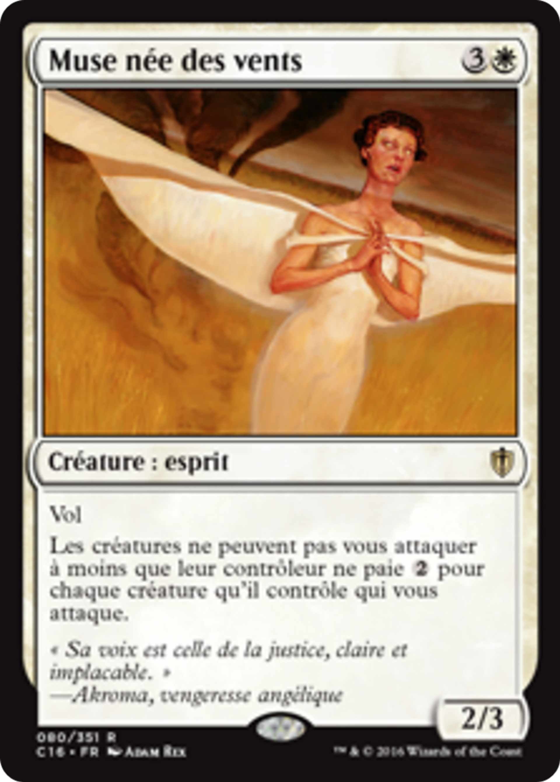 Muse née des vents — Commander 2016 — Magic: The Gathering
