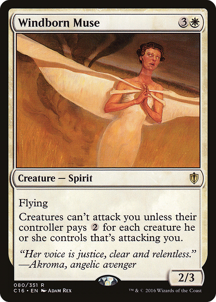 Windborn Muse — Commander 2016 — Magic: The Gathering