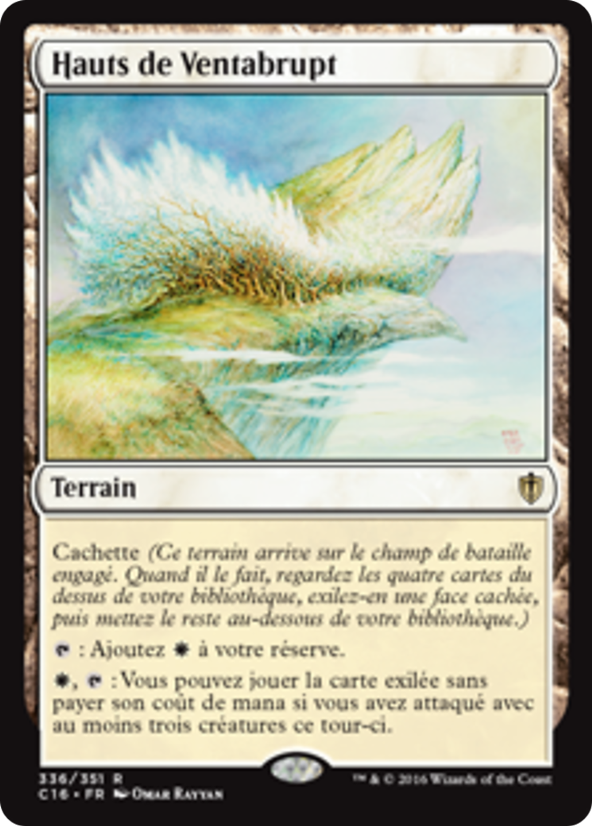 Hauts de Ventabrupt — Commander 2016 — Magic: The Gathering