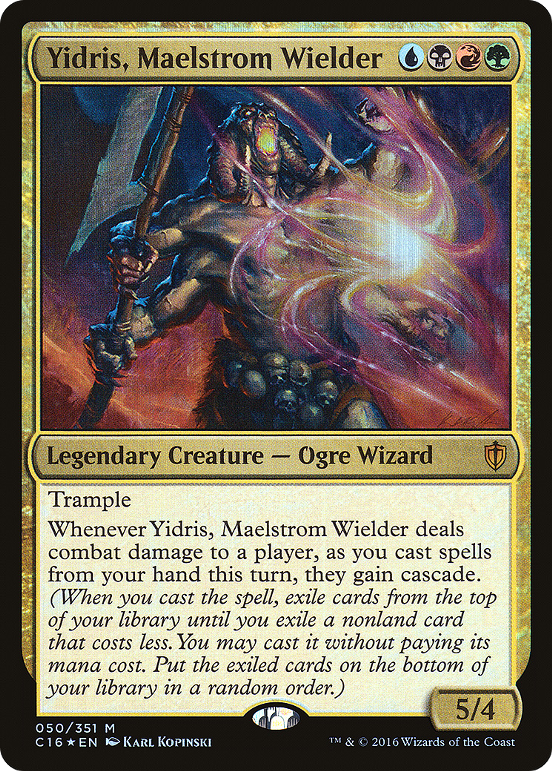 Yidris, Maelstrom Wielder — Commander 2016 — Magic: The Gathering