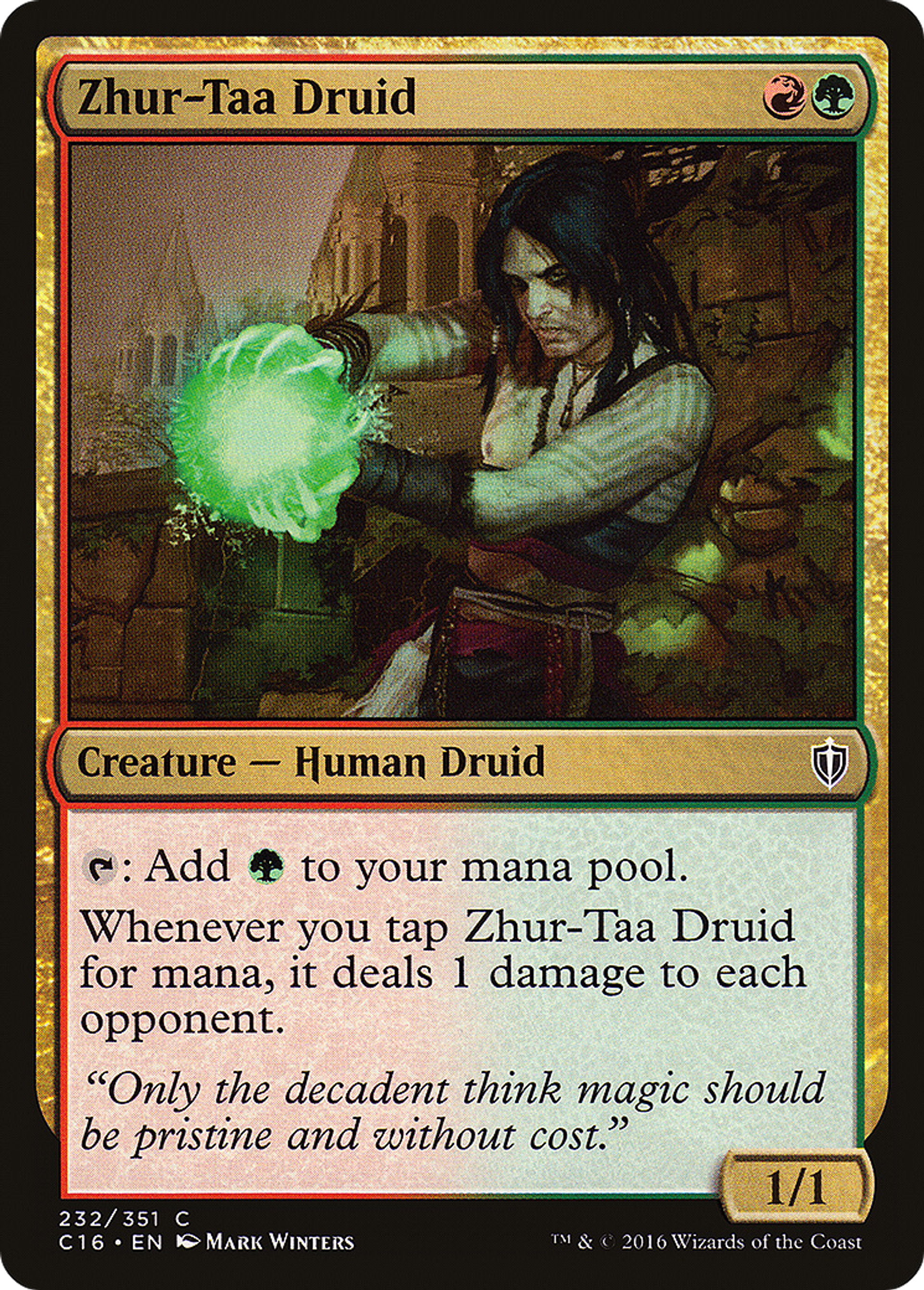 Zhur-Taa Druid — Commander 2016 — Magic: The Gathering