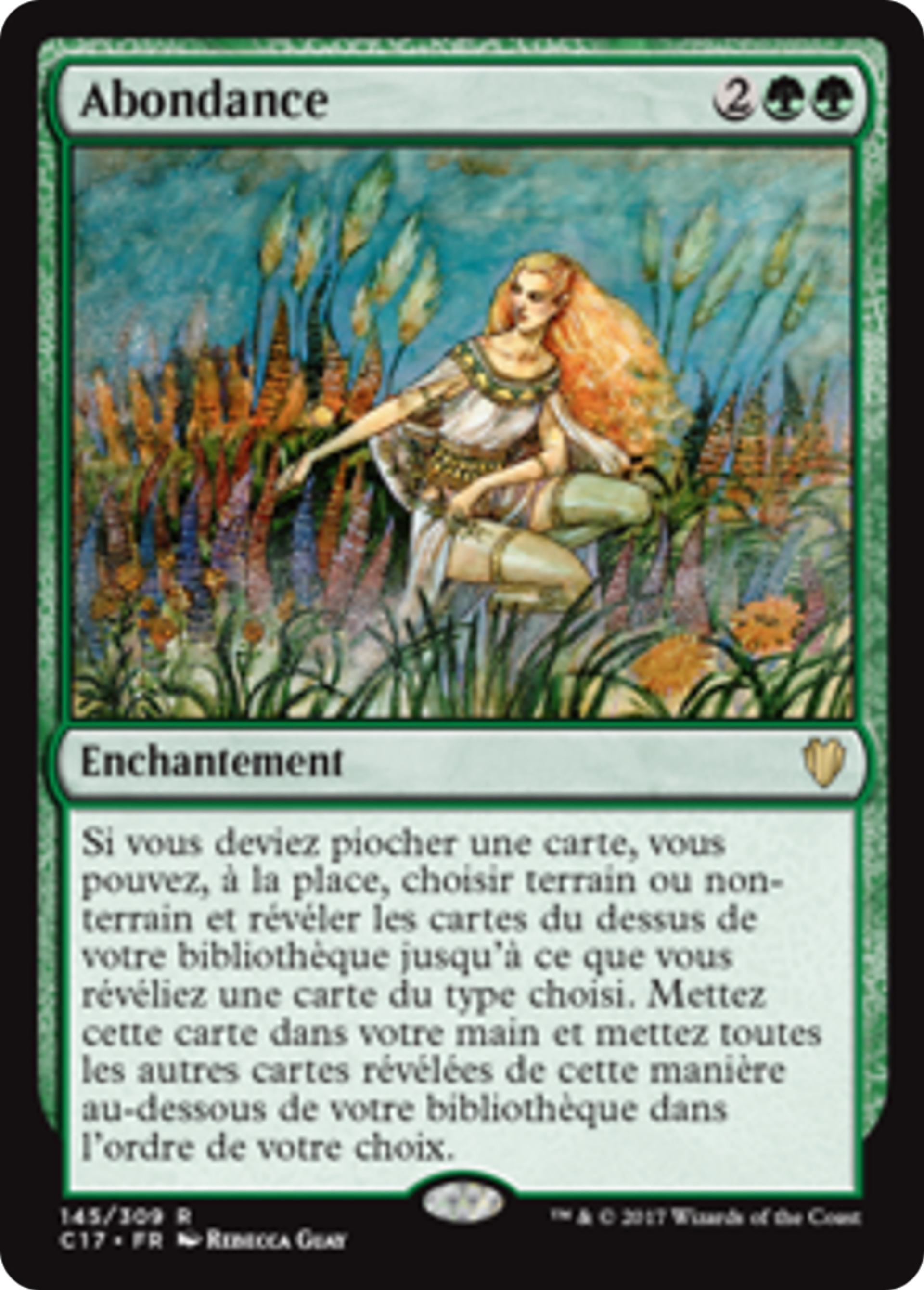 Abondance — Commander 2017 — Magic: The Gathering