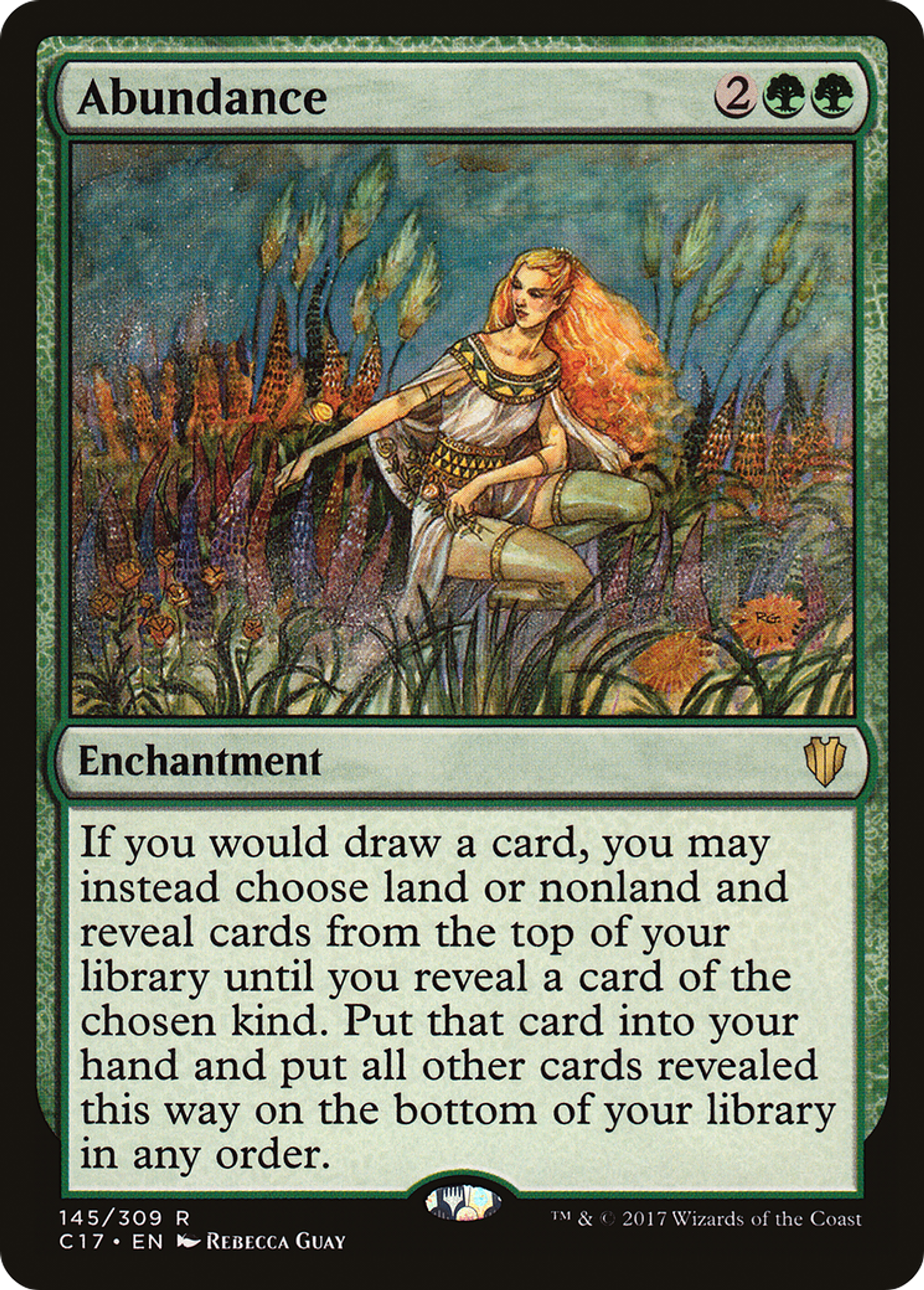 Abundance — Commander 2017 — Magic: The Gathering
