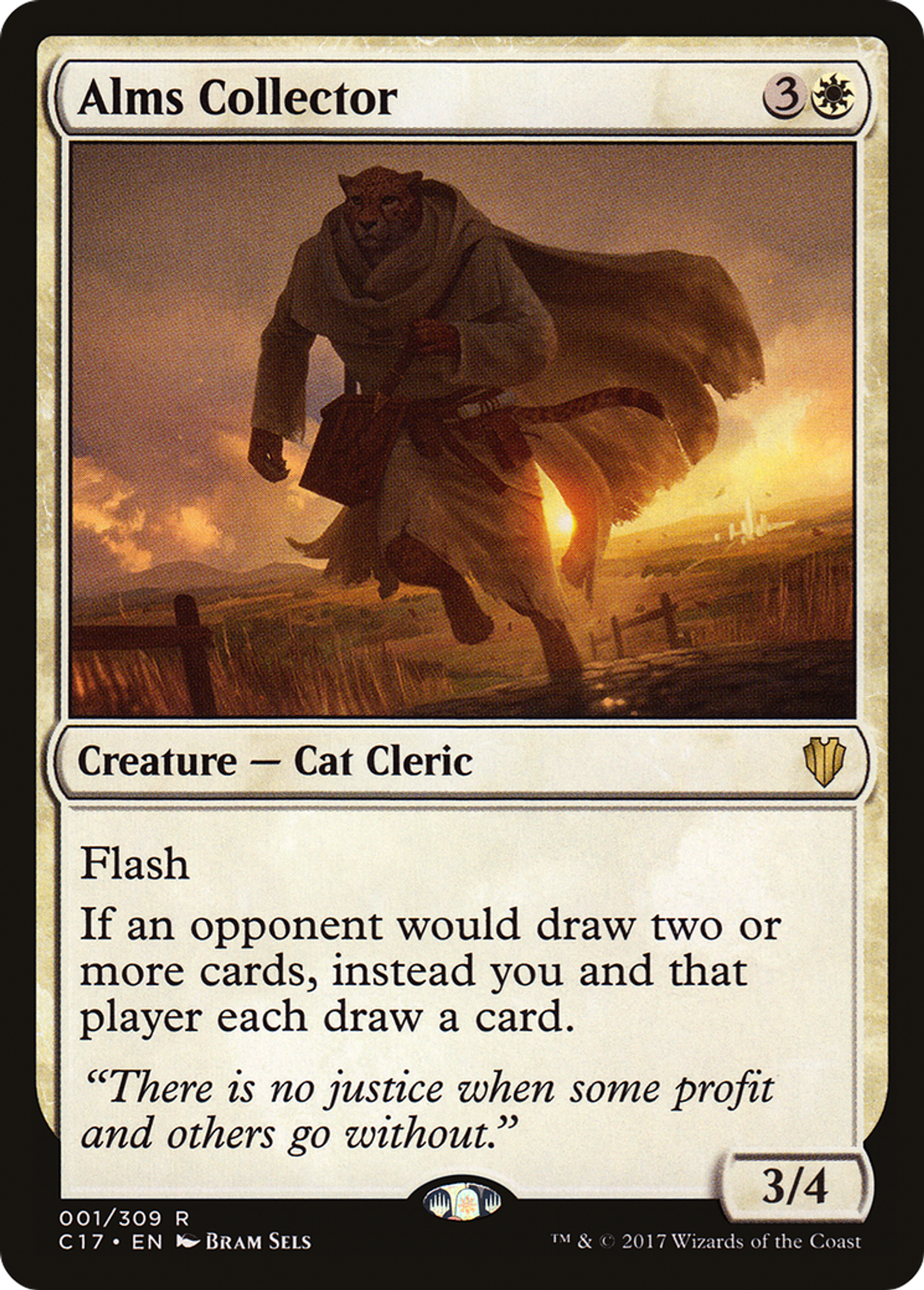 Alms Collector — Commander 2017 — Magic: The Gathering