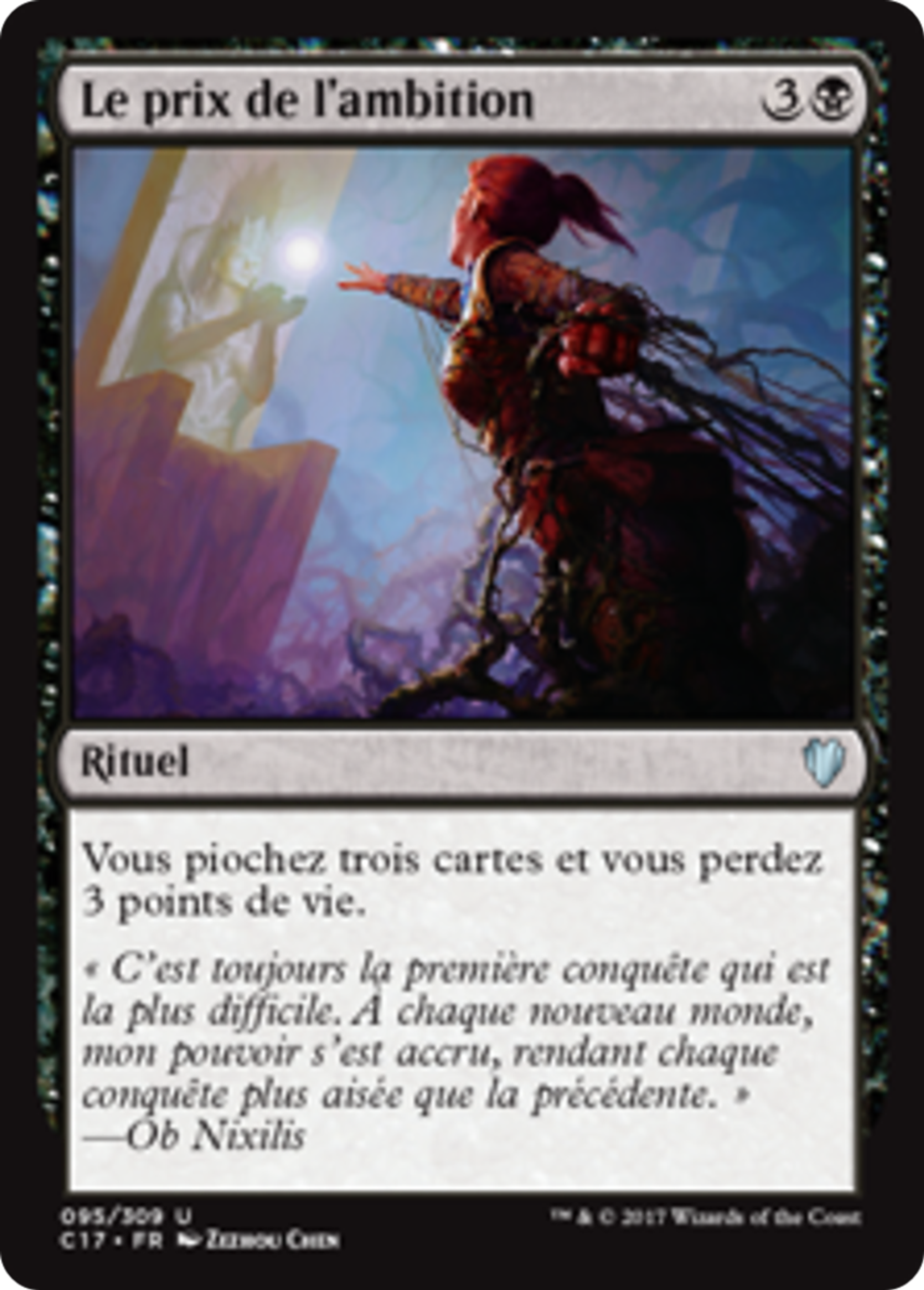 Le prix de l'ambition — Commander 2017 — Magic: The Gathering