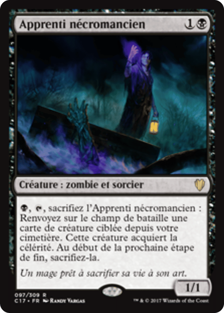 Apprenti nécromancien — Commander 2017 — Magic: The Gathering