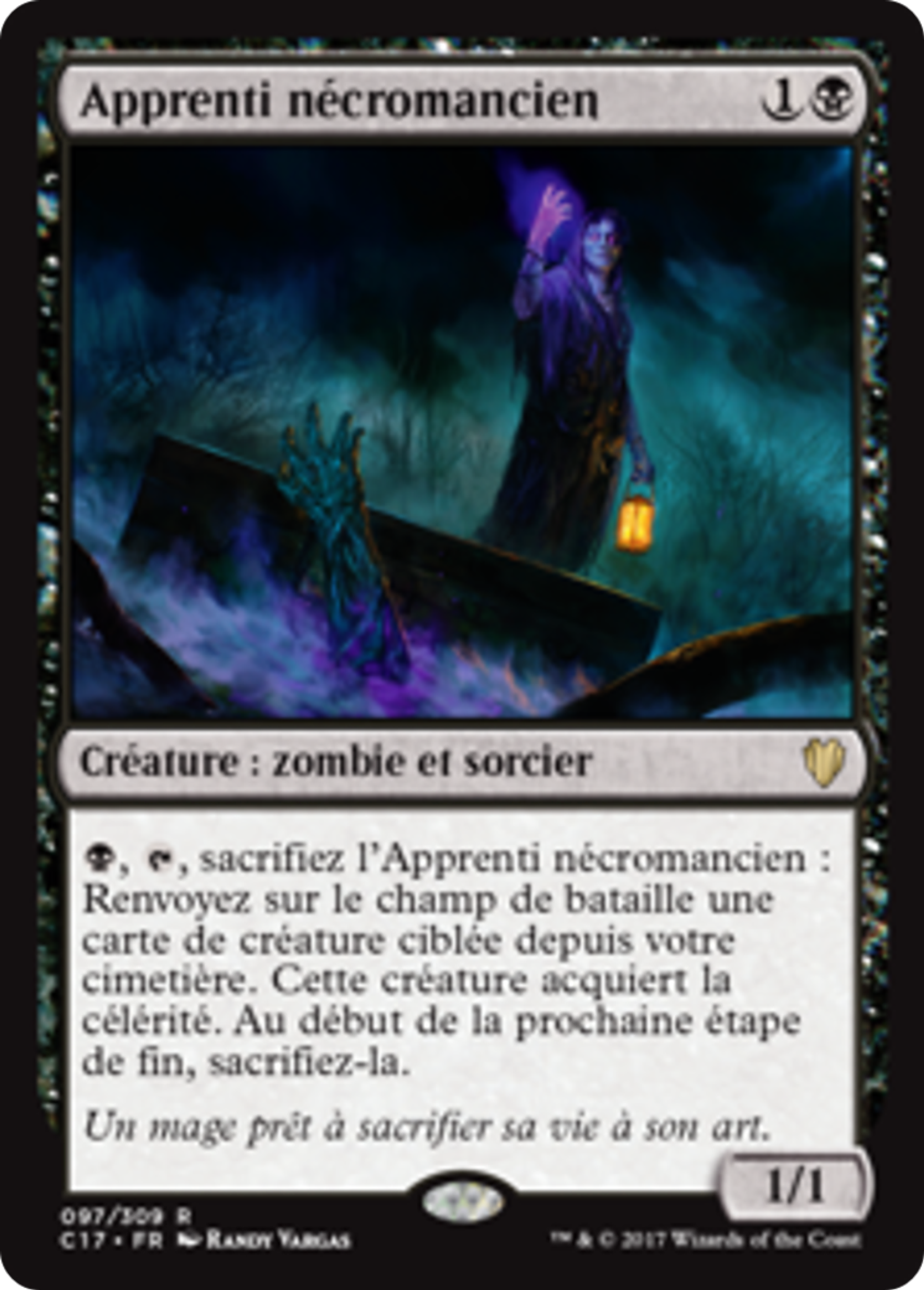 Apprenti nécromancien — Commander 2017 — Magic: The Gathering