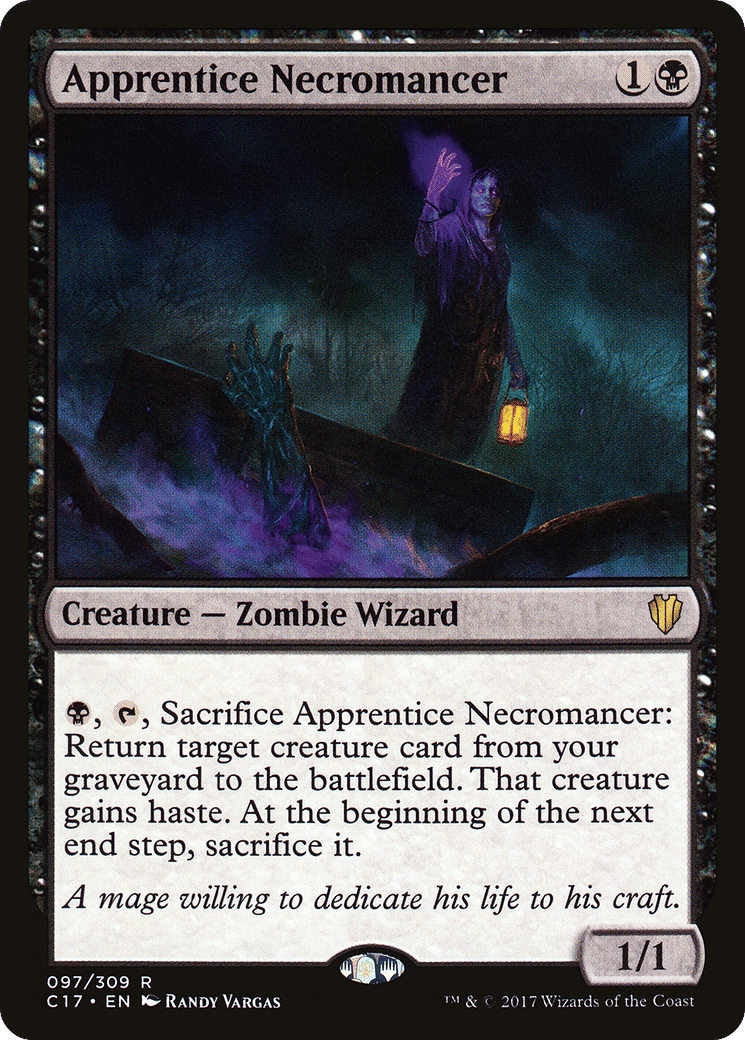 Apprentice Necromancer — Commander 2017 — Magic: The Gathering