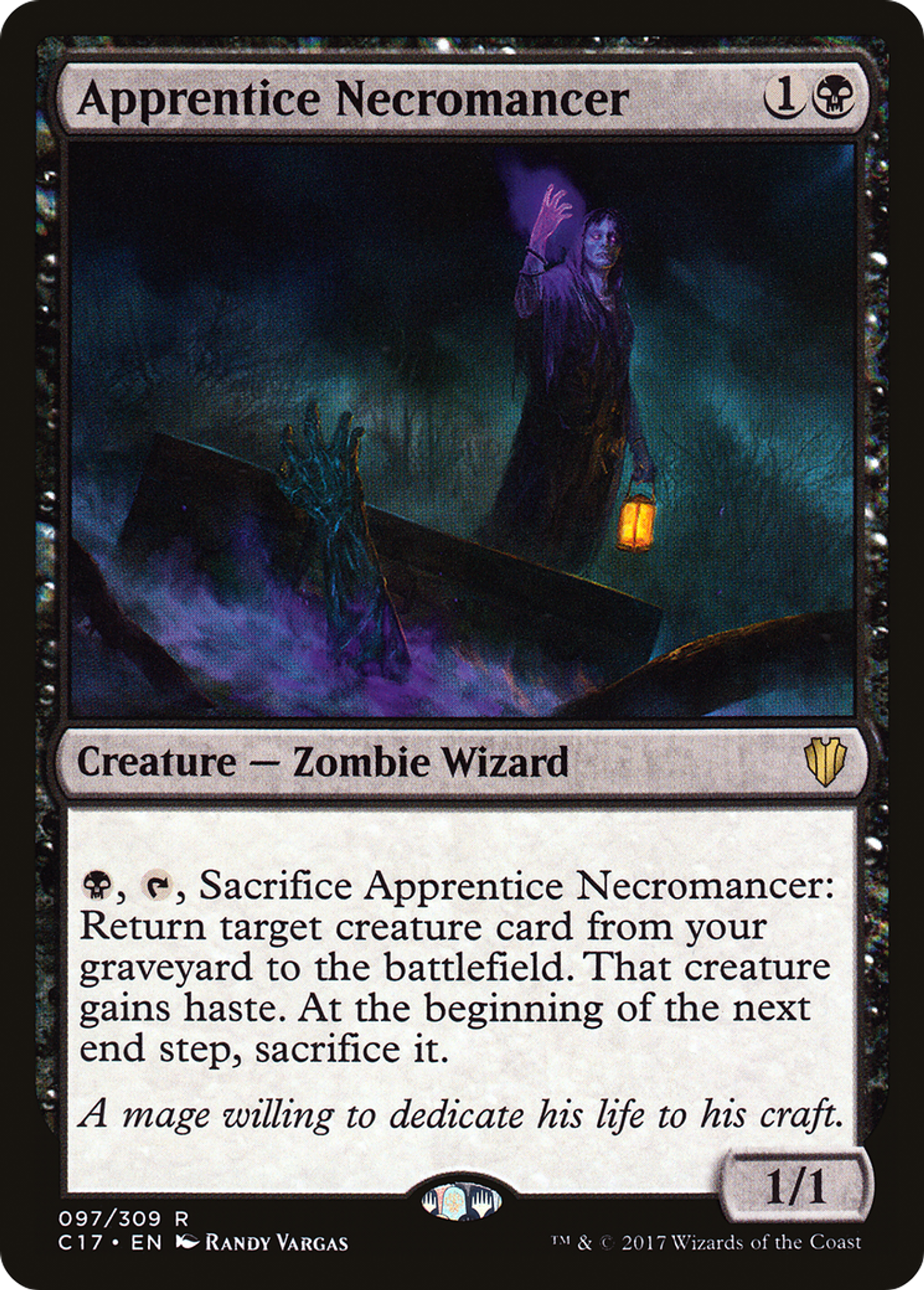 Apprentice Necromancer — Commander 2017 — Magic: The Gathering