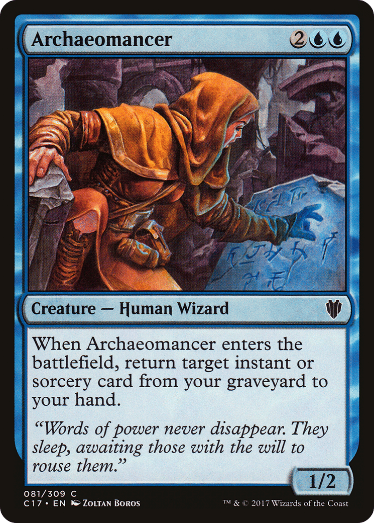 Archaeomancer — Commander 2017 — Magic: The Gathering