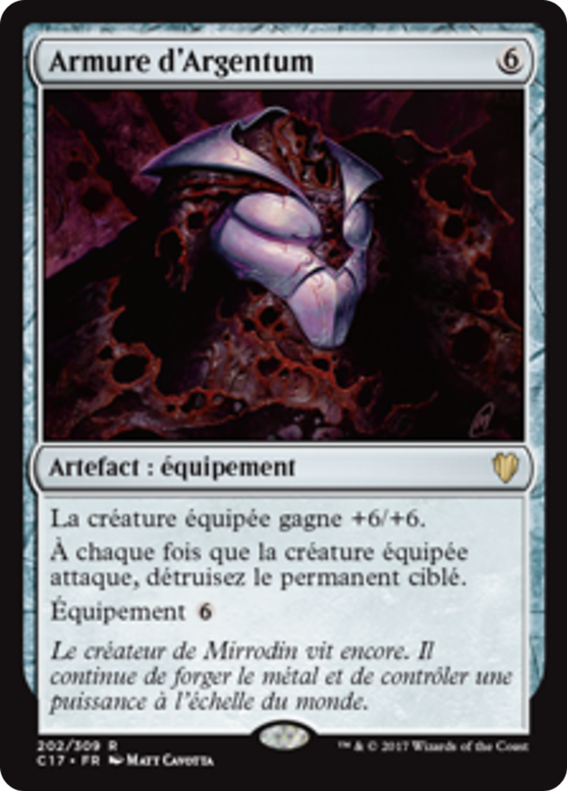 Armure d'Argentum — Commander 2017 — Magic: The Gathering
