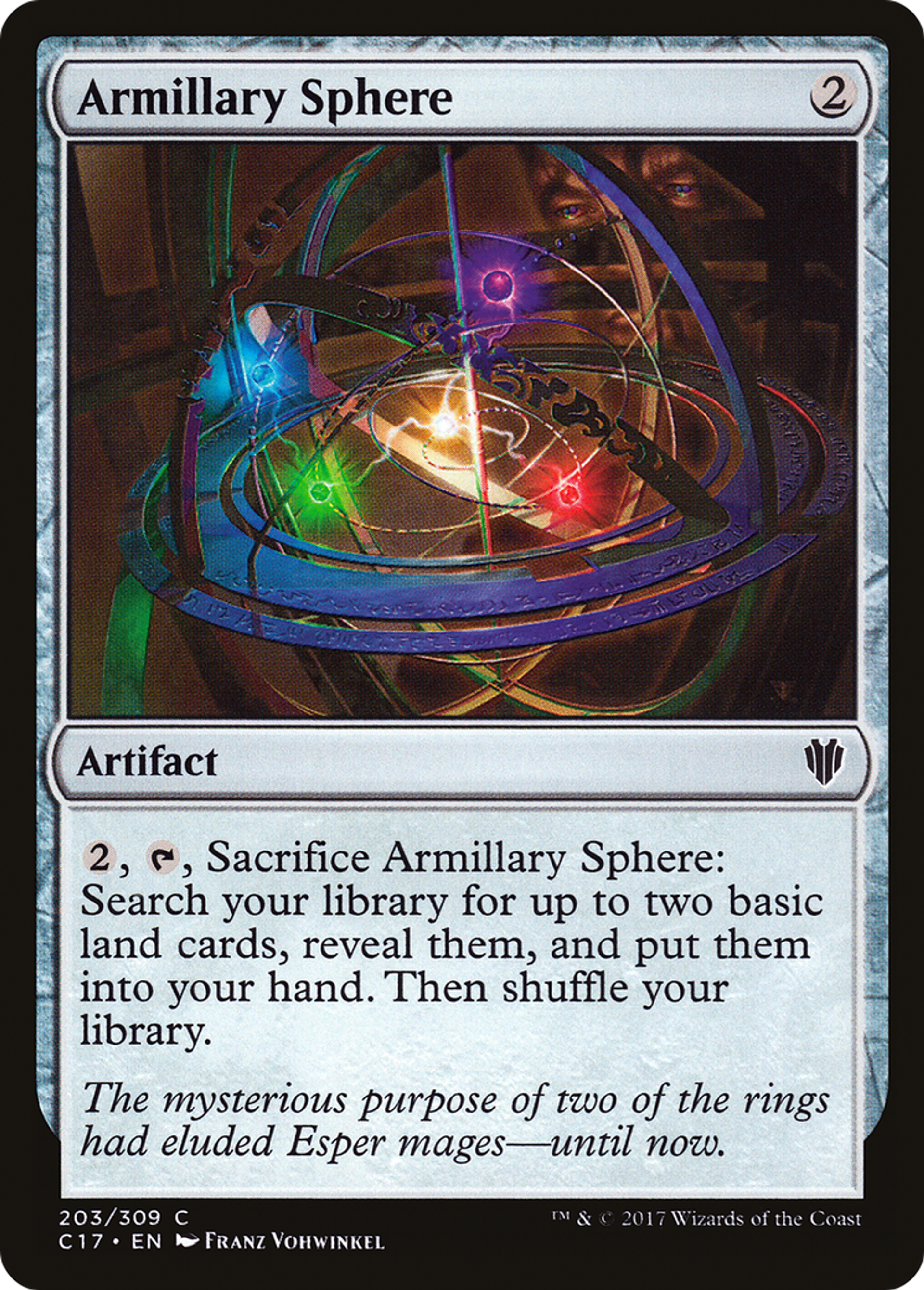 Armillary Sphere — Commander 2017 — Magic: The Gathering