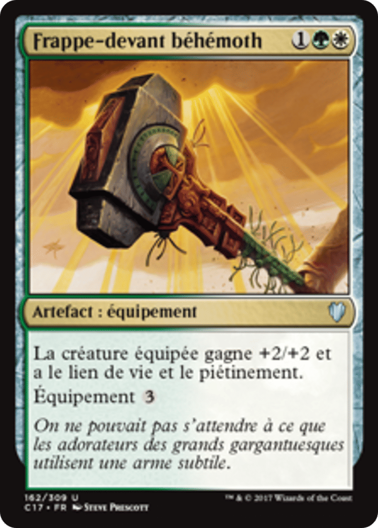 Frappe-devant béhémoth from Commander 2017 - Magic: The Gathering