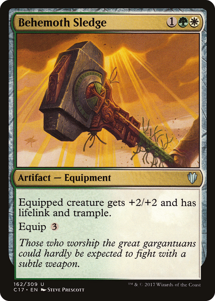 Behemoth Sledge — Commander 2017 — Magic: The Gathering