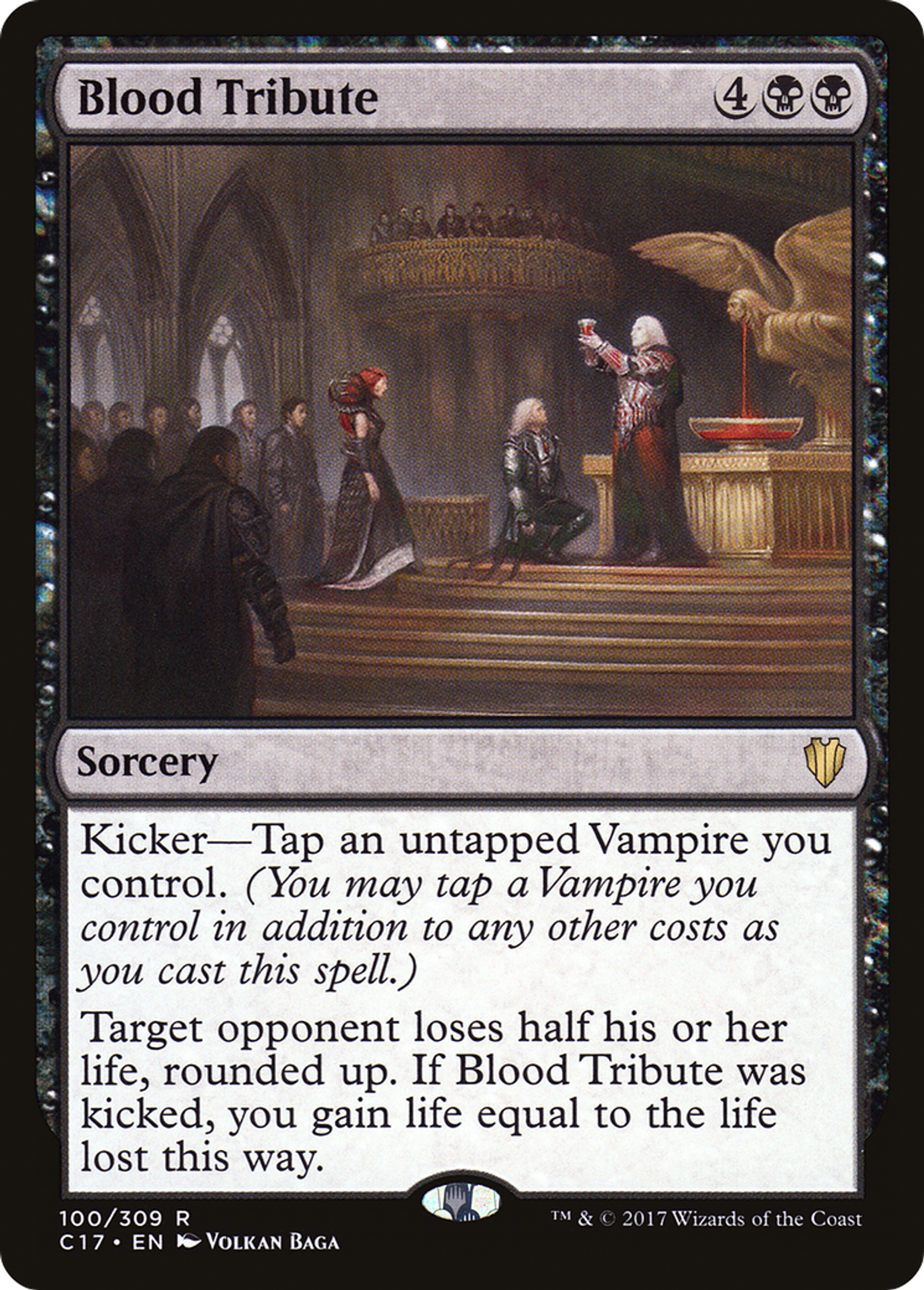 Blood Tribute — Commander 2017 — Magic: The Gathering