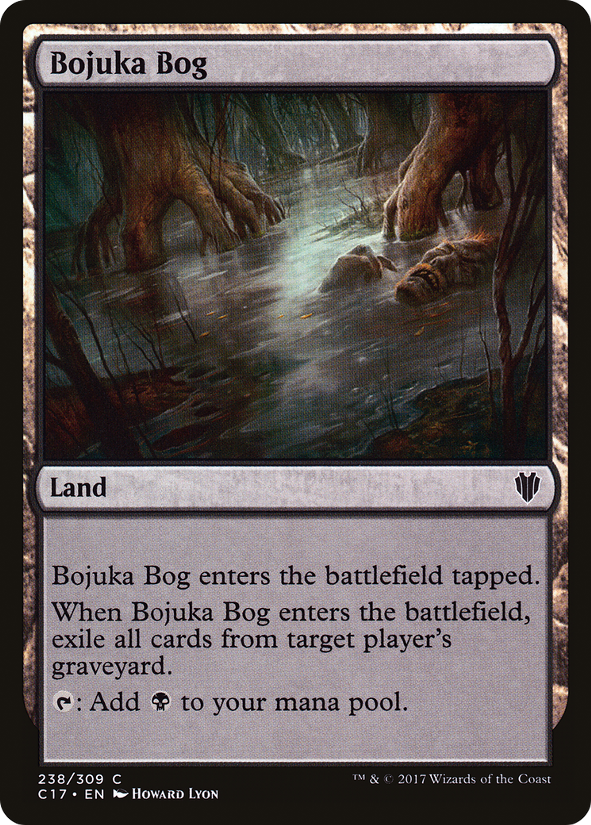 Bojuka Bog — Commander 2017 — Magic: The Gathering