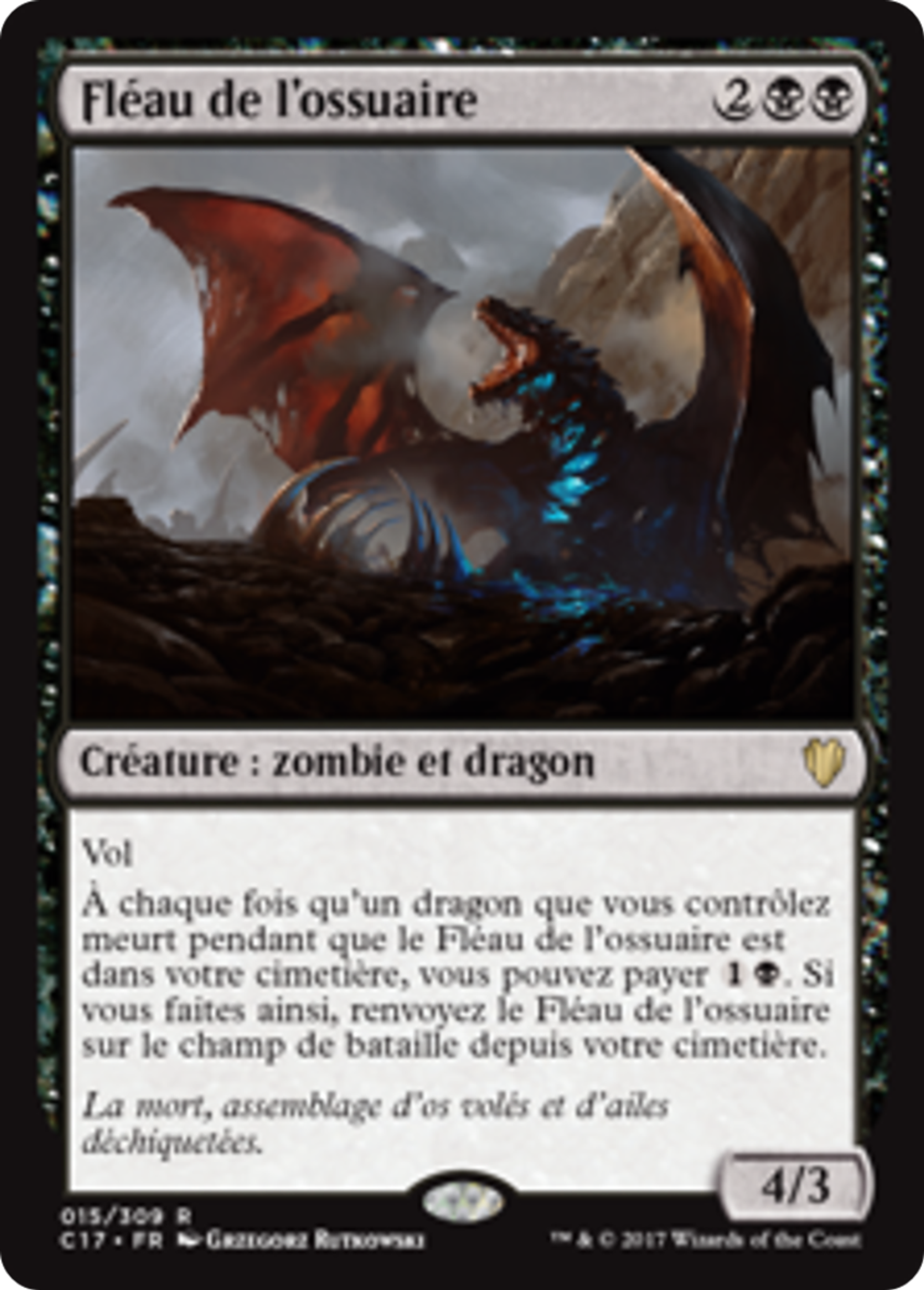 Fléau de l'ossuaire — Commander 2017 — Magic: The Gathering