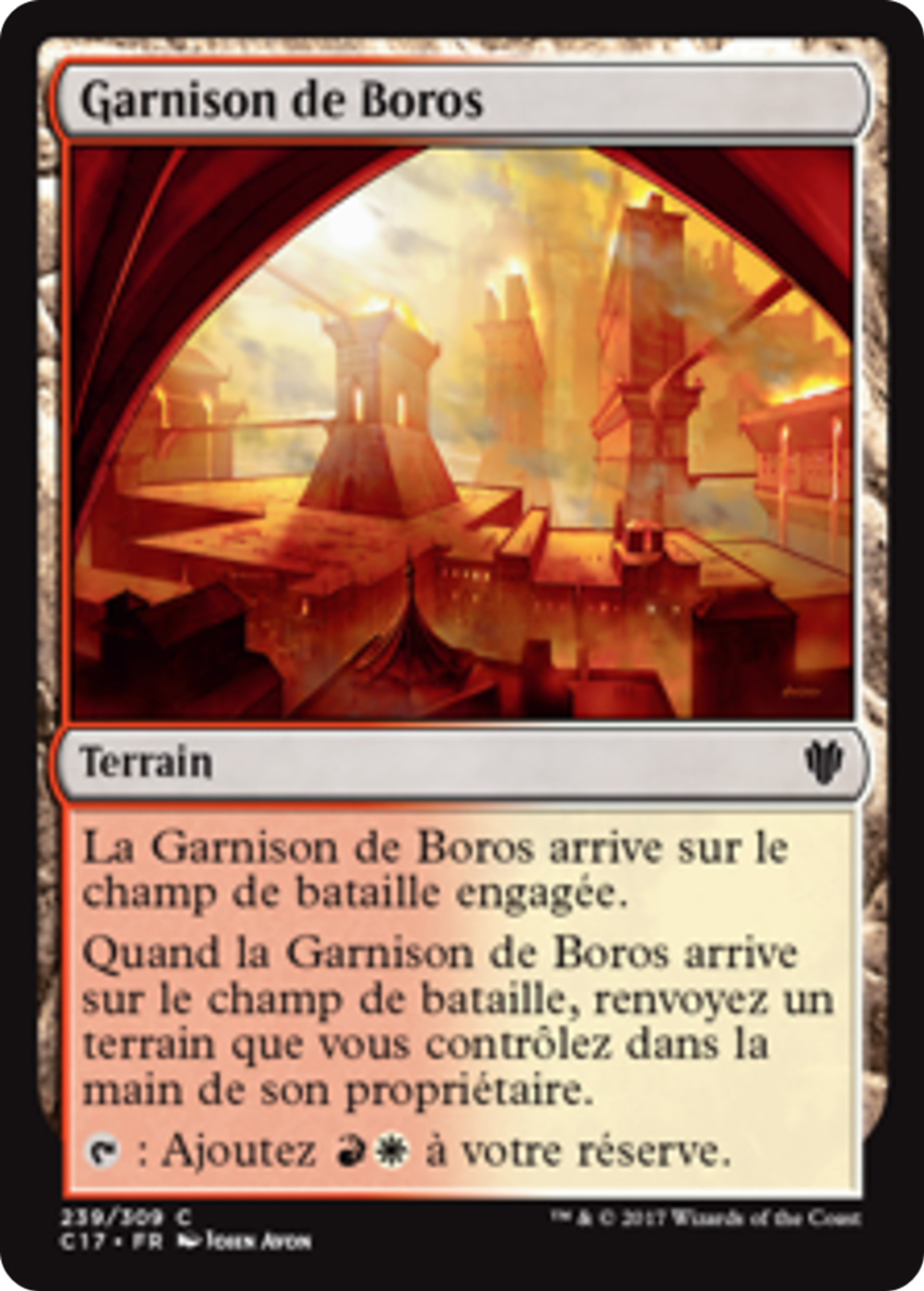 Garnison de Boros — Commander 2017 — Magic: The Gathering