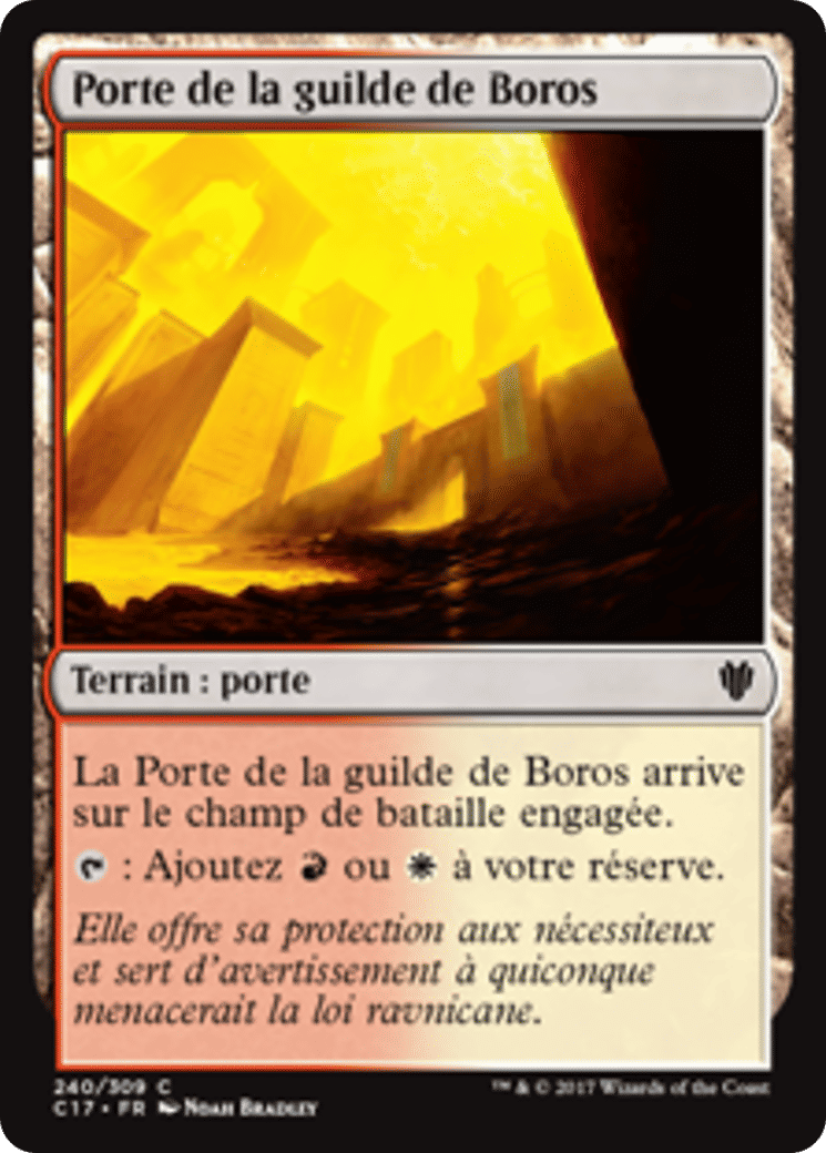 Porte de la guilde de Boros — Commander 2017 — Magic: The Gathering