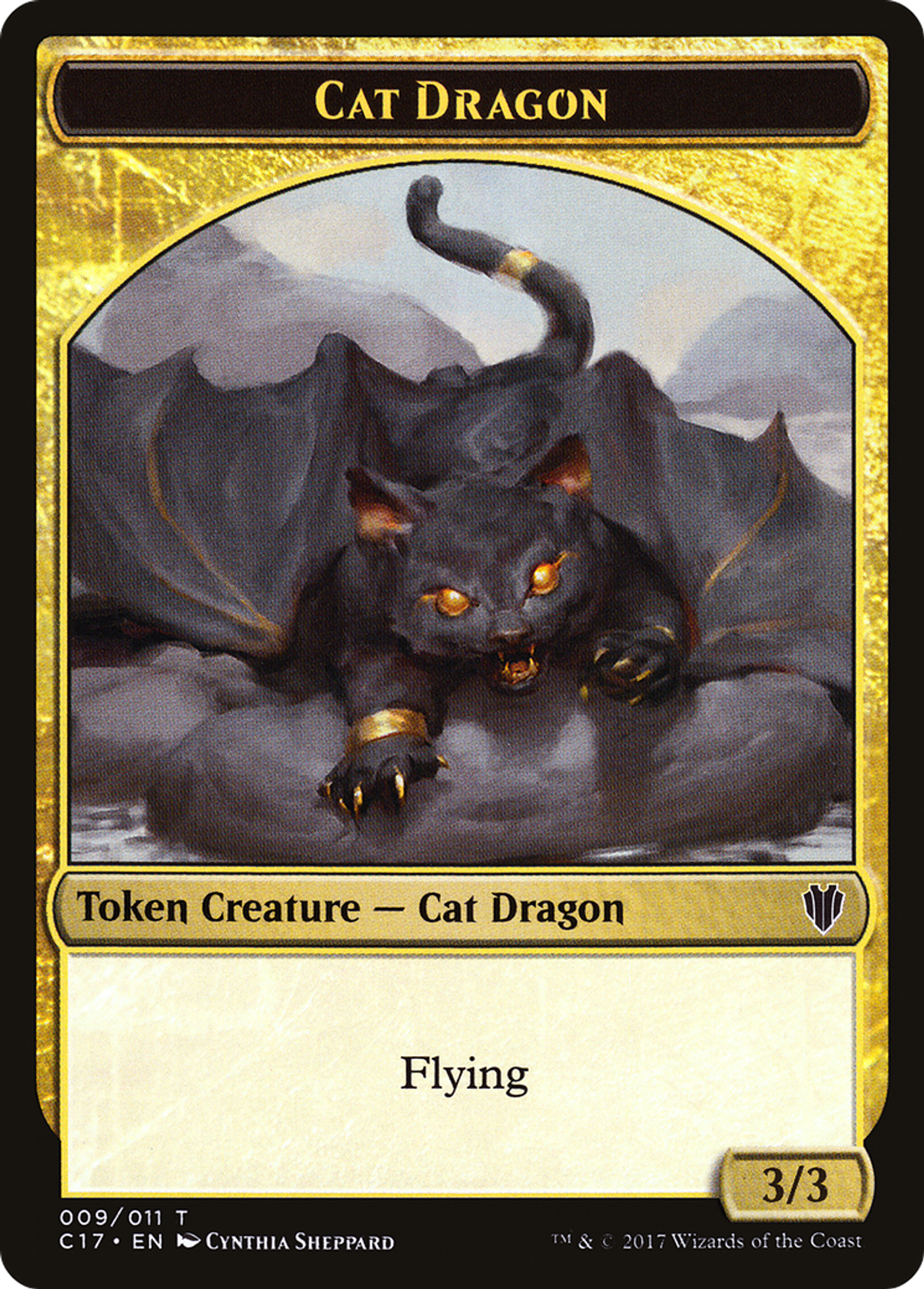 Cat Dragon — Commander 2017 — Magic: The Gathering