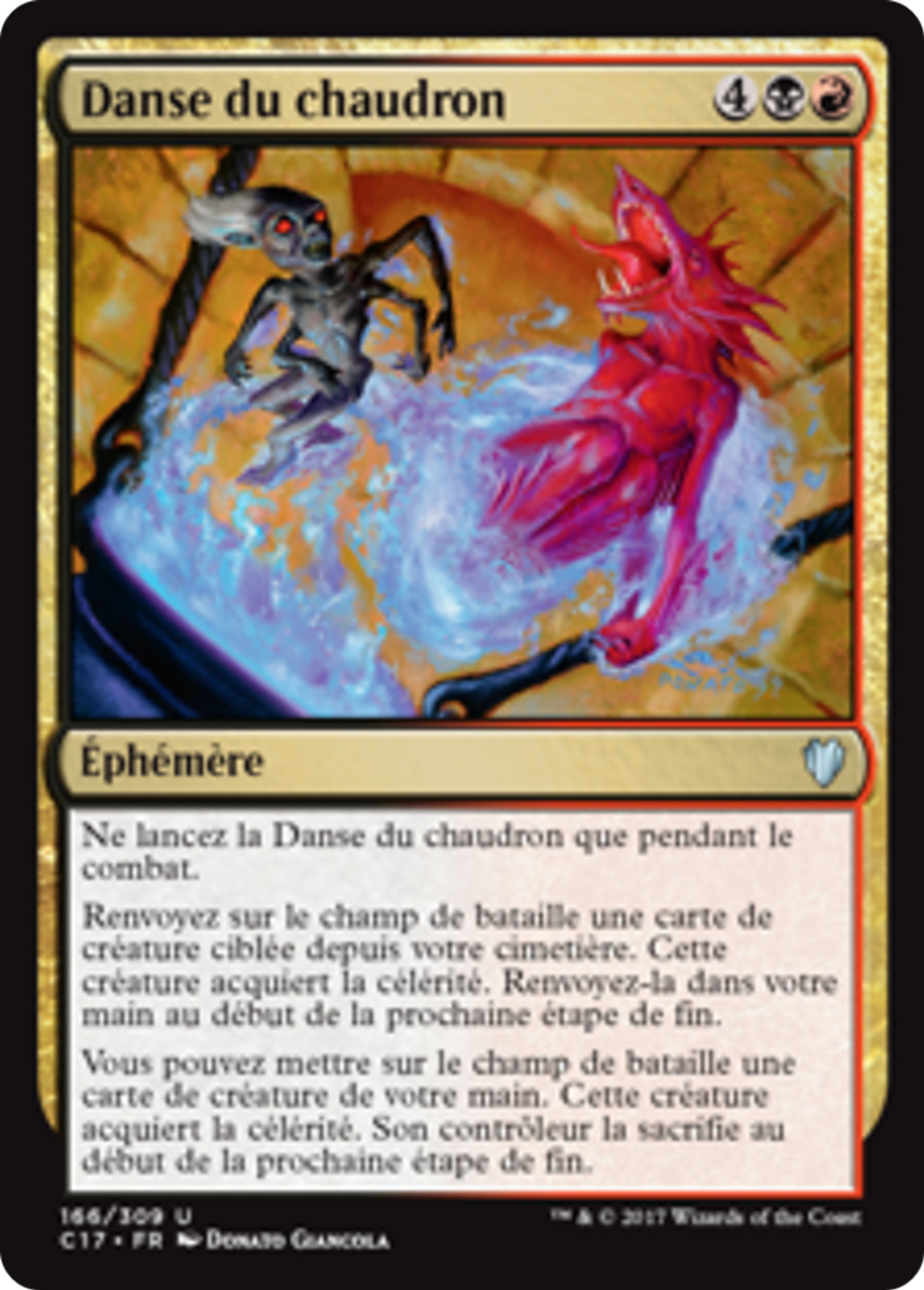 Danse du chaudron — Commander 2017 — Magic: The Gathering