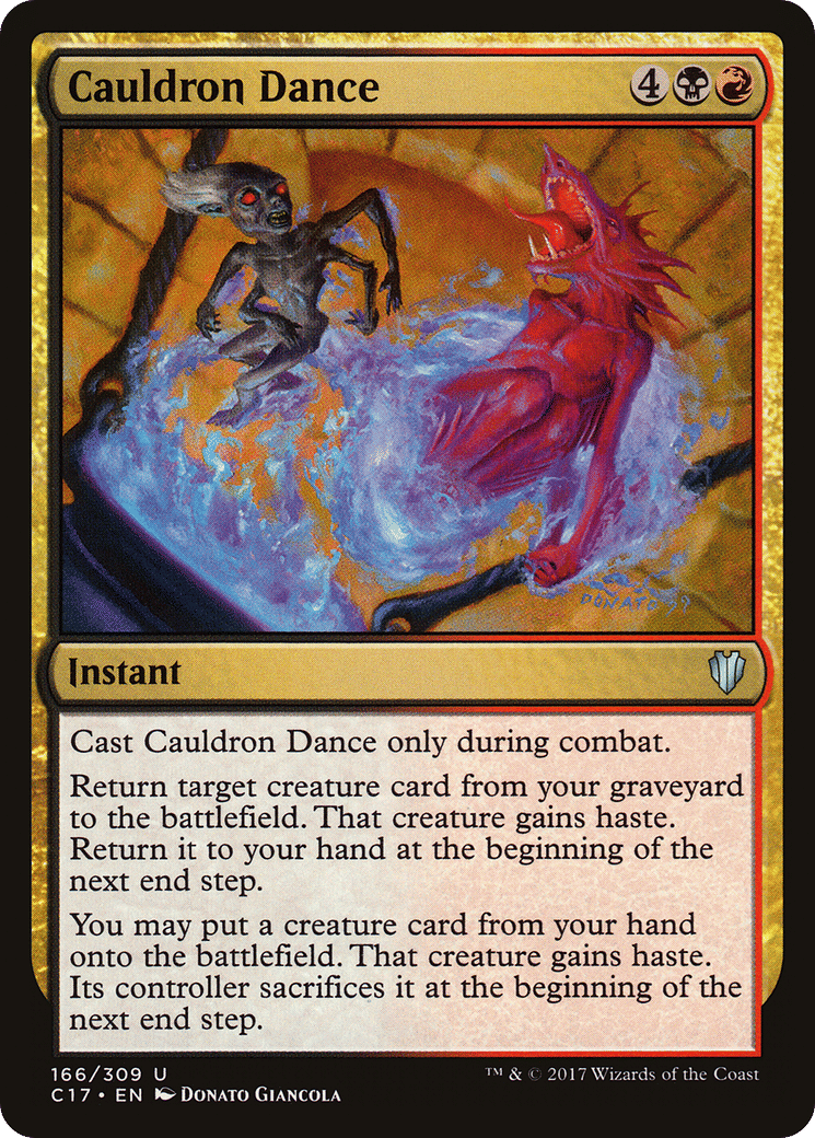 Cauldron Dance — Commander 2017 — Magic: The Gathering