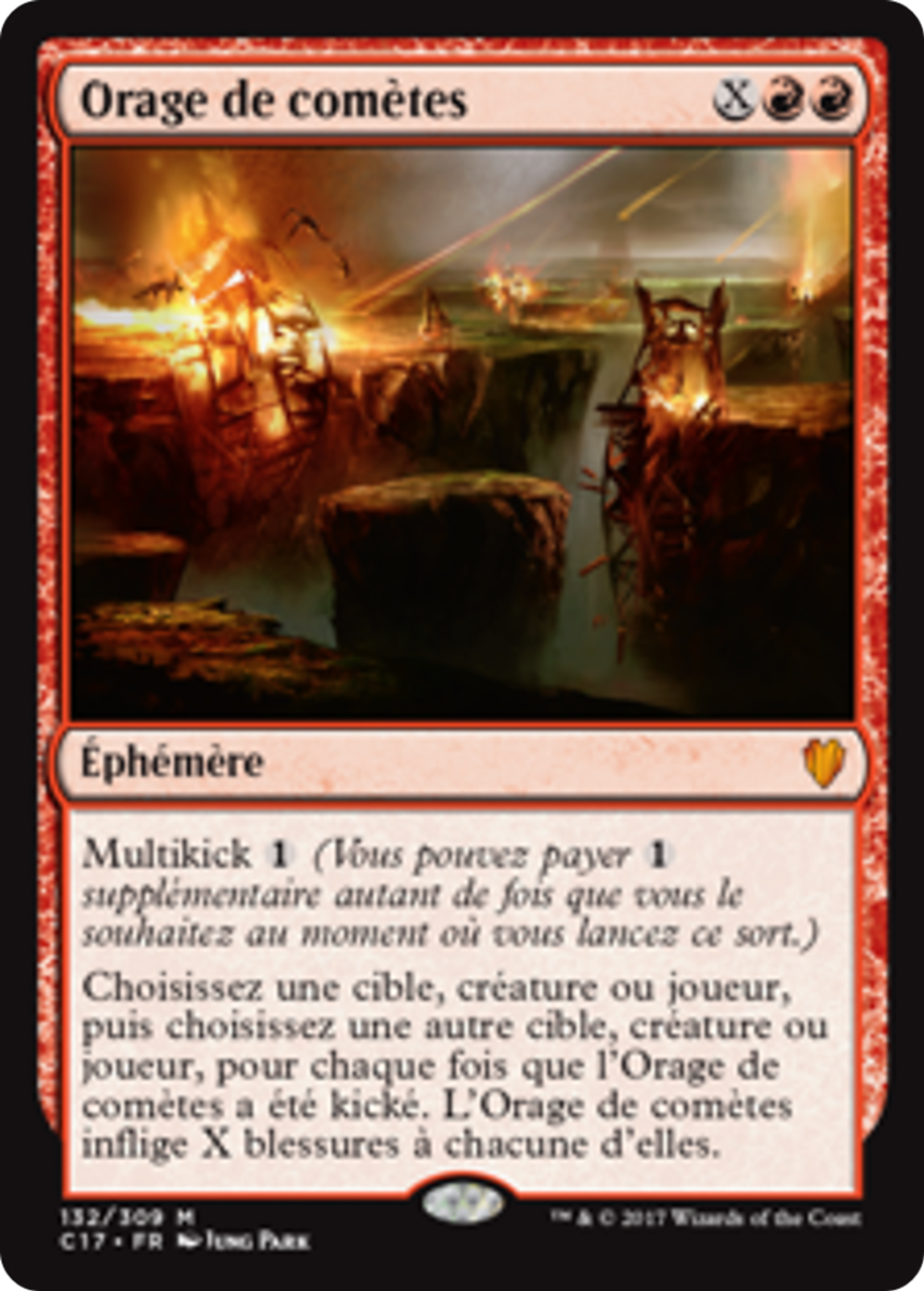 Orage de comètes — Commander 2017 — Magic: The Gathering