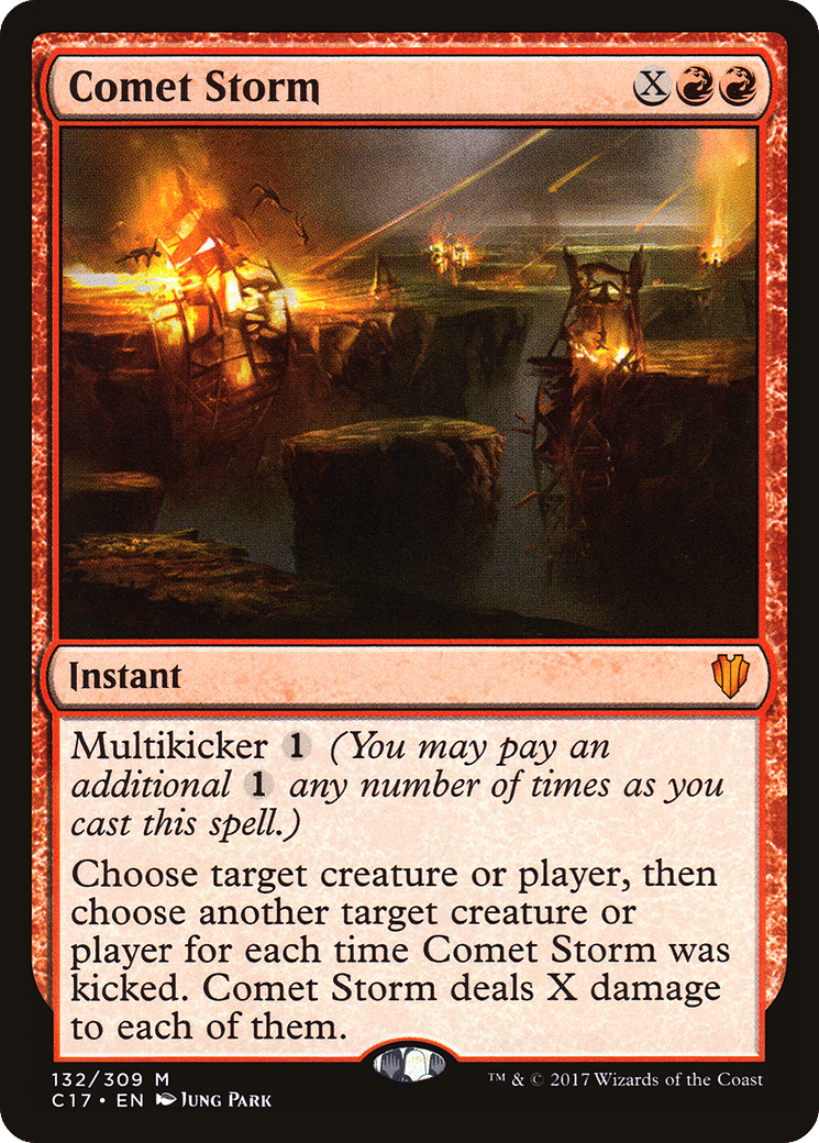 Comet Storm — Commander 2017 — Magic: The Gathering