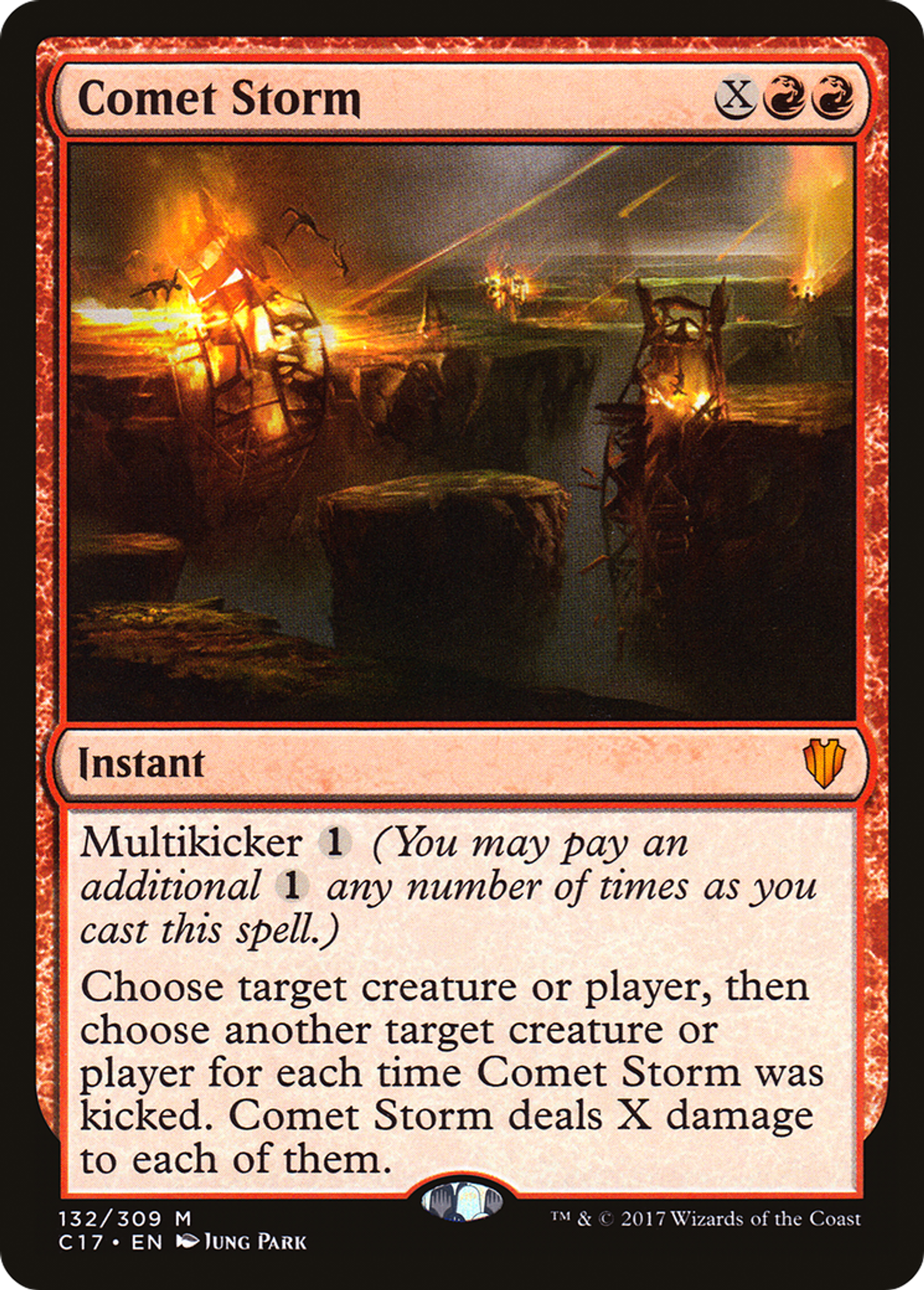 Comet Storm — Commander 2017 — Magic: The Gathering