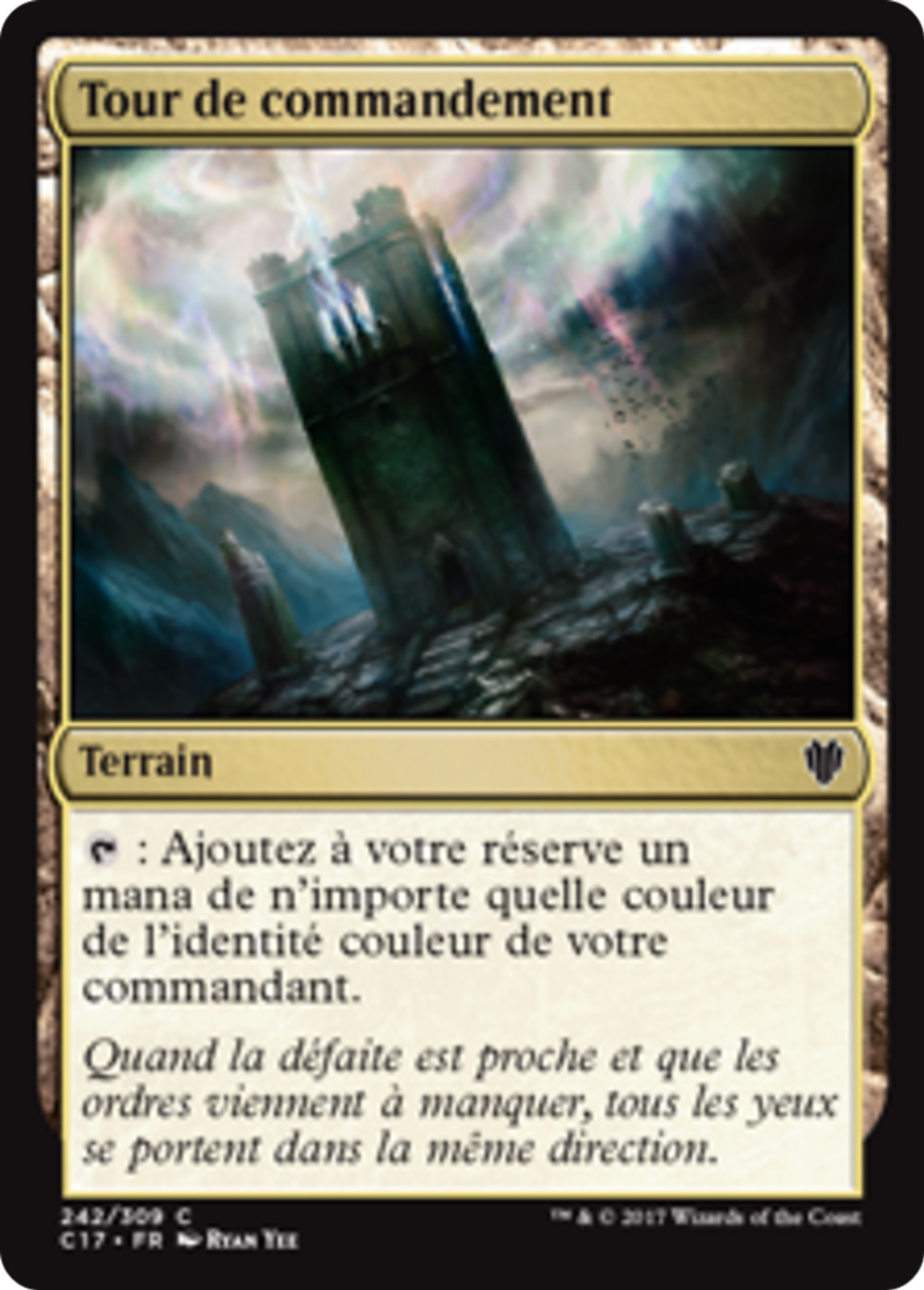 Tour de commandement — Commander 2017 — Magic: The Gathering