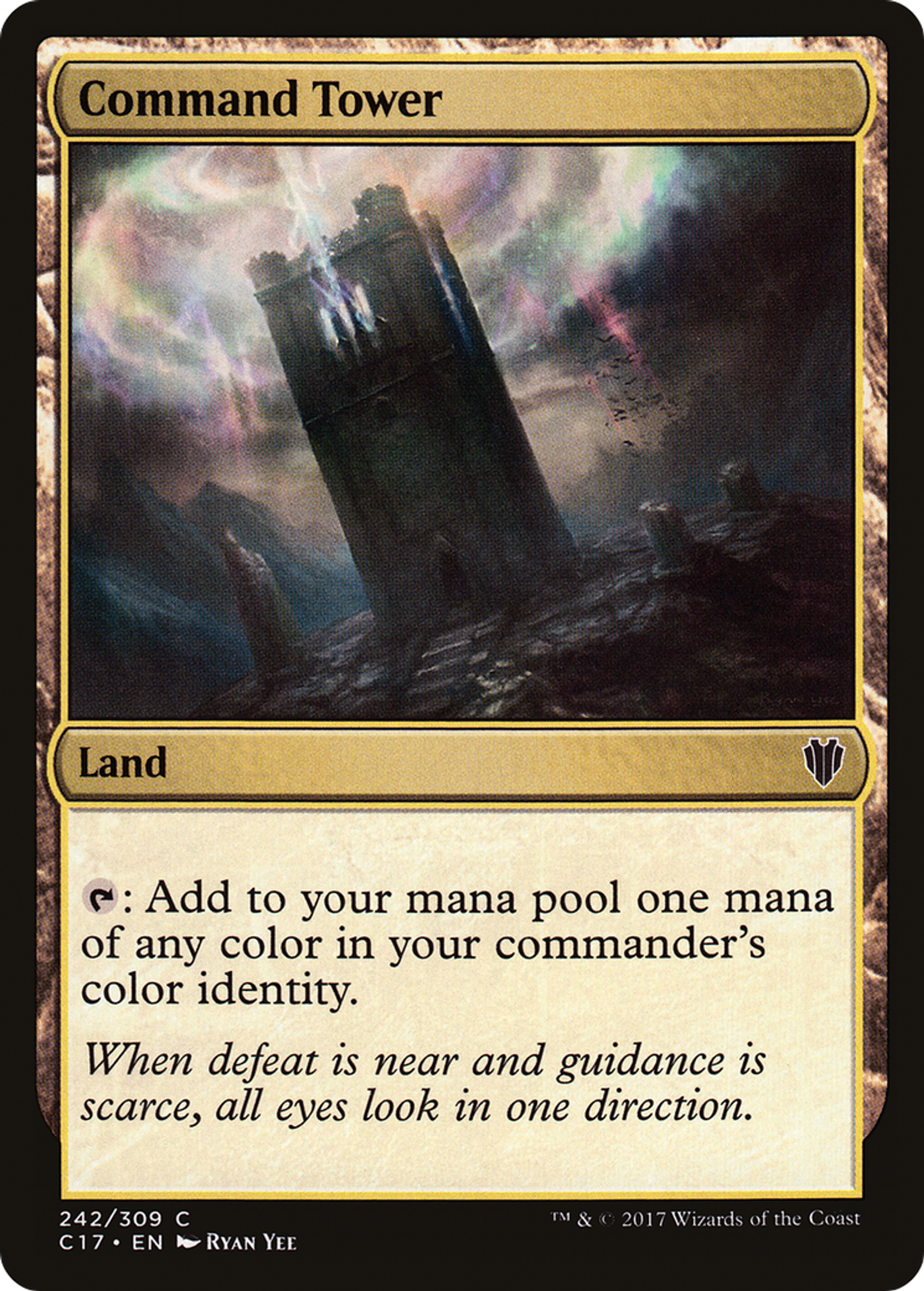 Command Tower — Commander 2017 — Magic: The Gathering